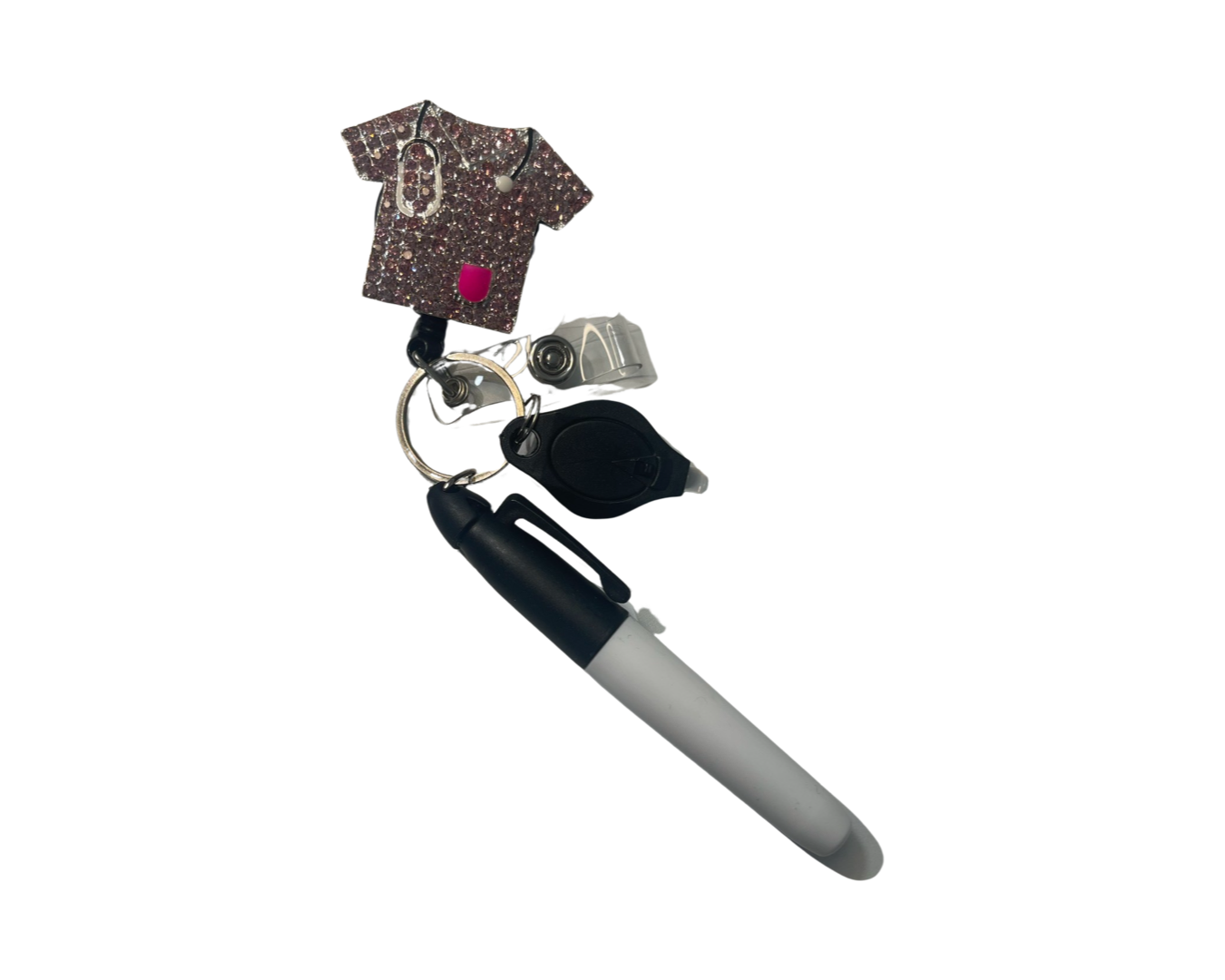 BR- 24 Pink Rhinestone Top