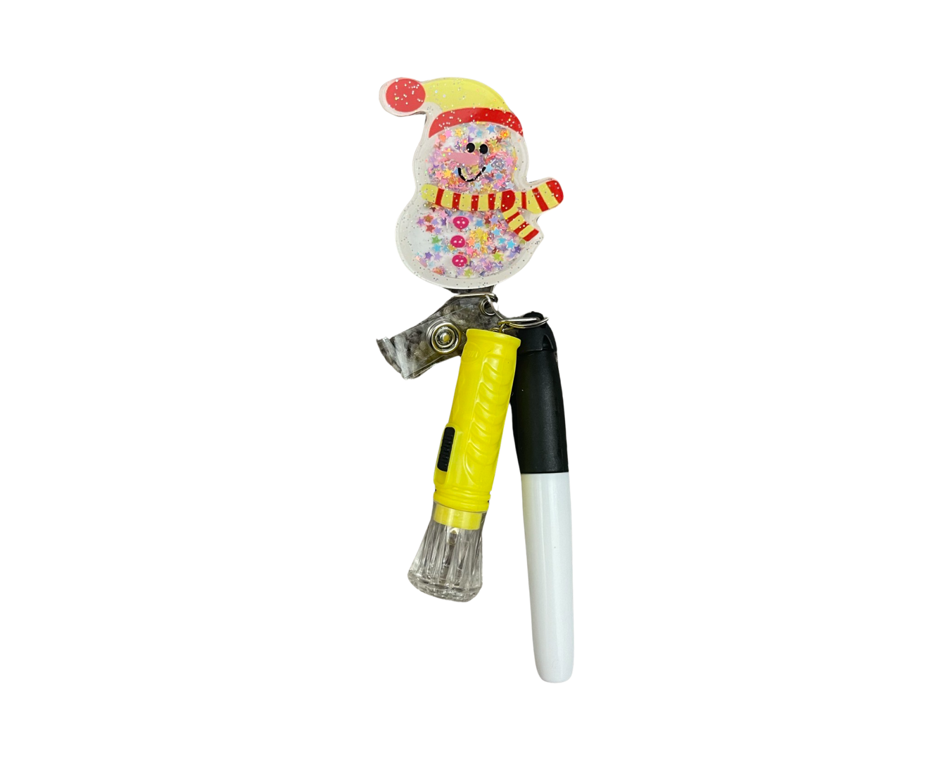 B-105 Glitter Snowman