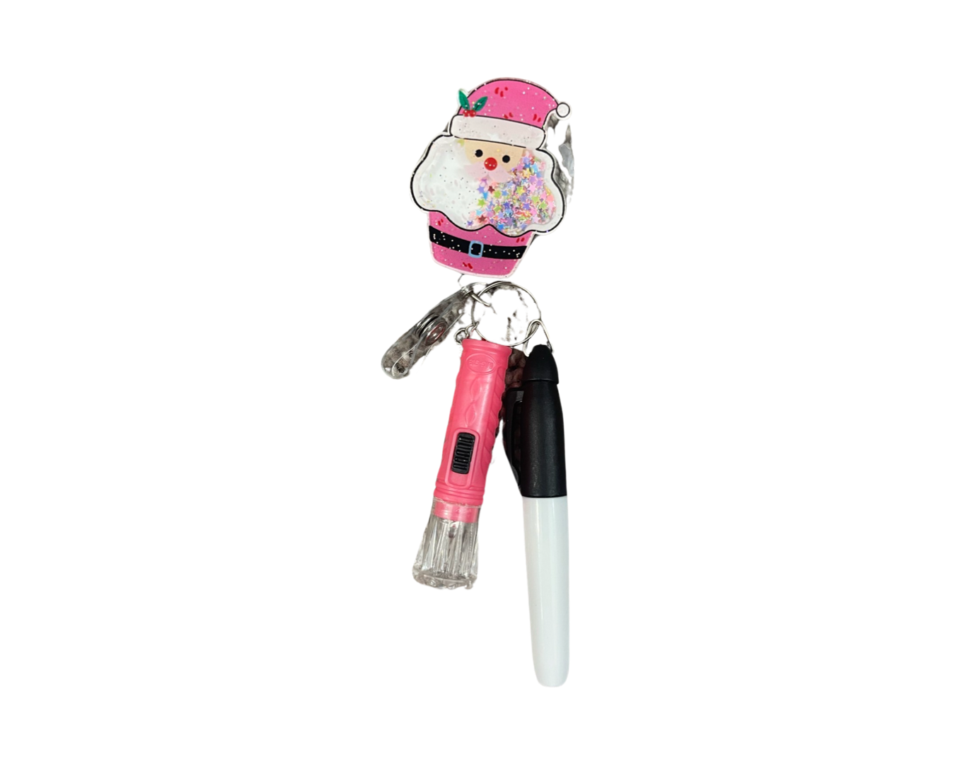 B-103 Glitter Santa