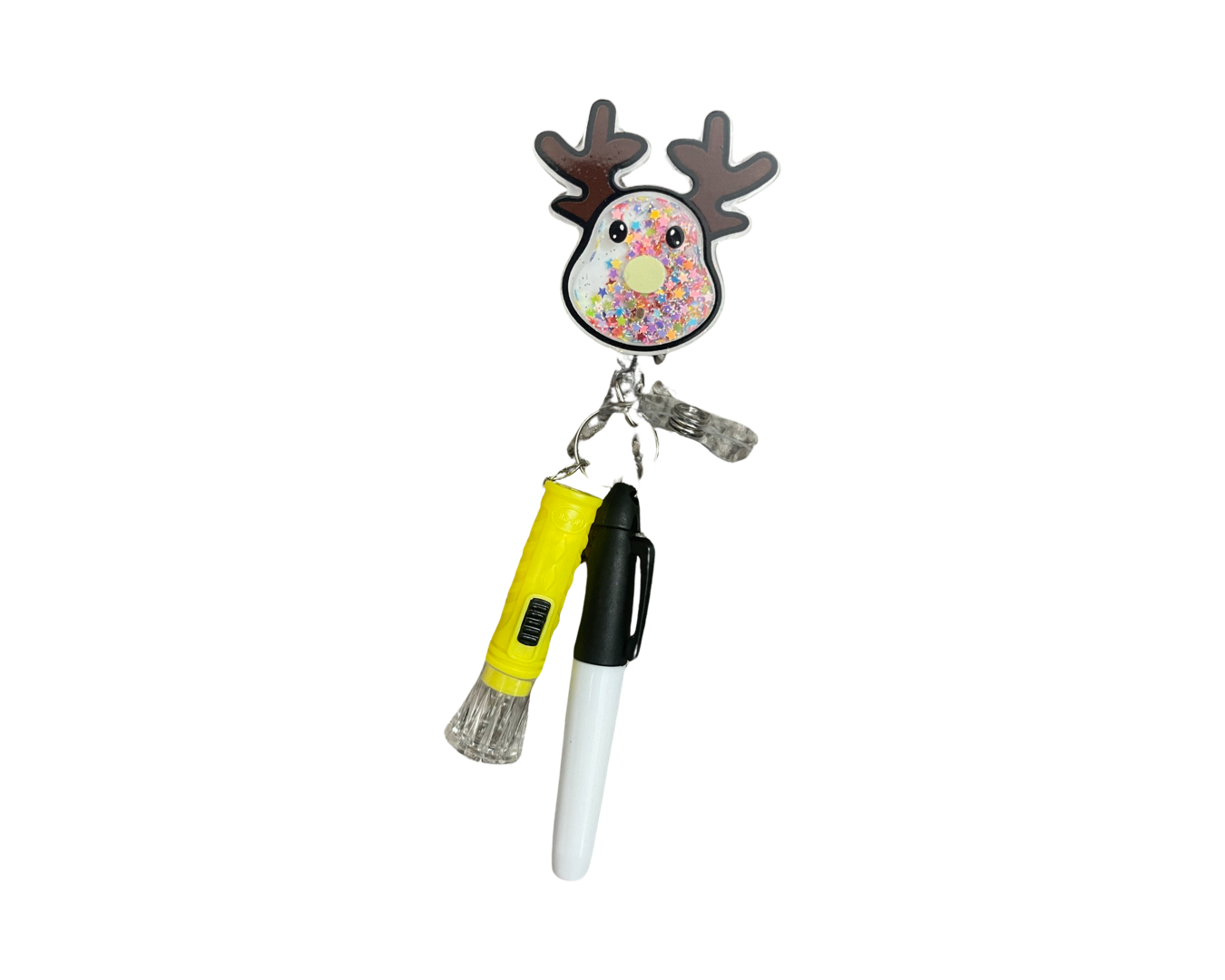 B-104 Glitter Reindeer