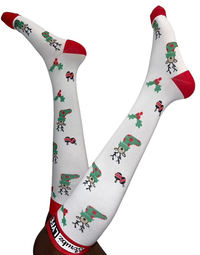 S- 30 Mistletoe & Reindeer