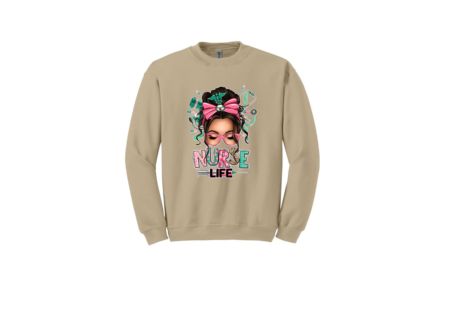 NURSE LIFE Unisex Shirt or Crew