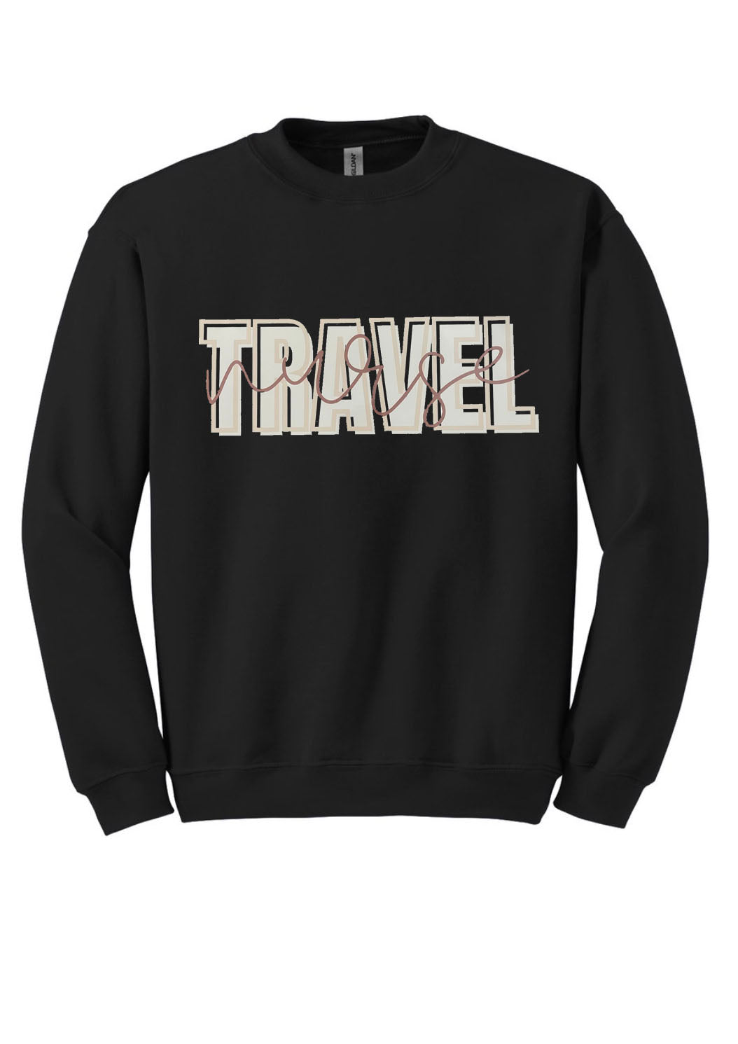 Travel Nurse Unisex Shirt or Crew