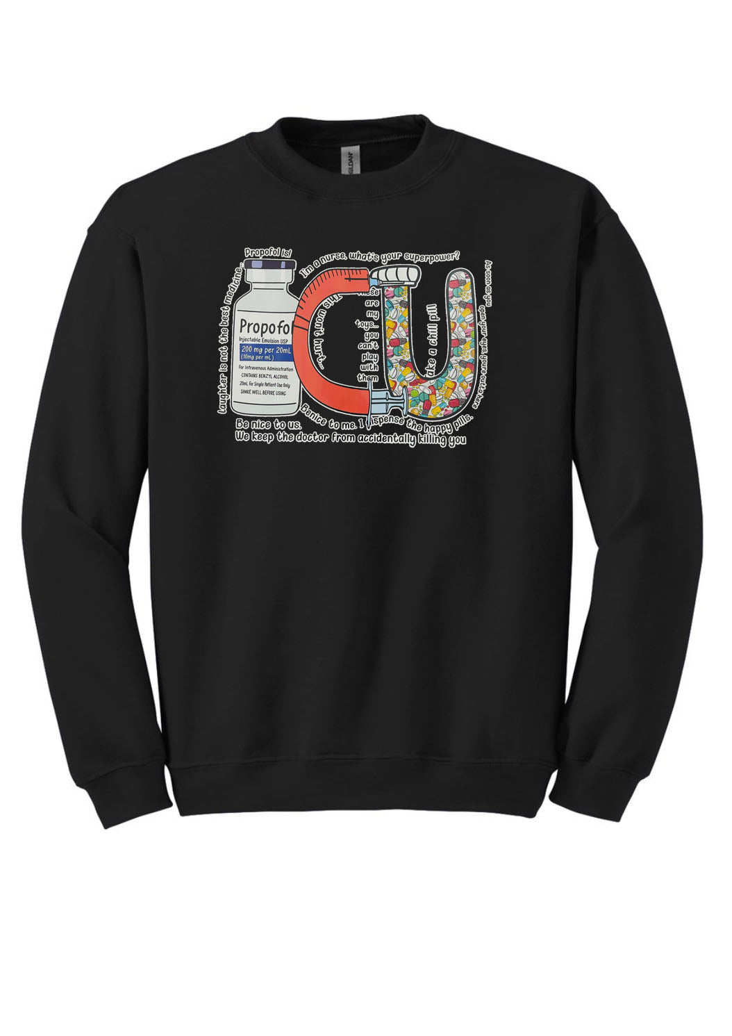 ICU Unisex Shirt or Crew
