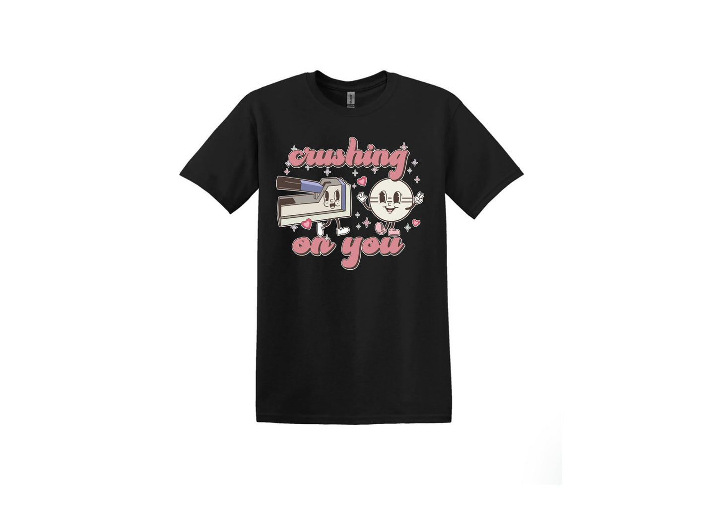 Crushing on U Unisex Shirts or Crew