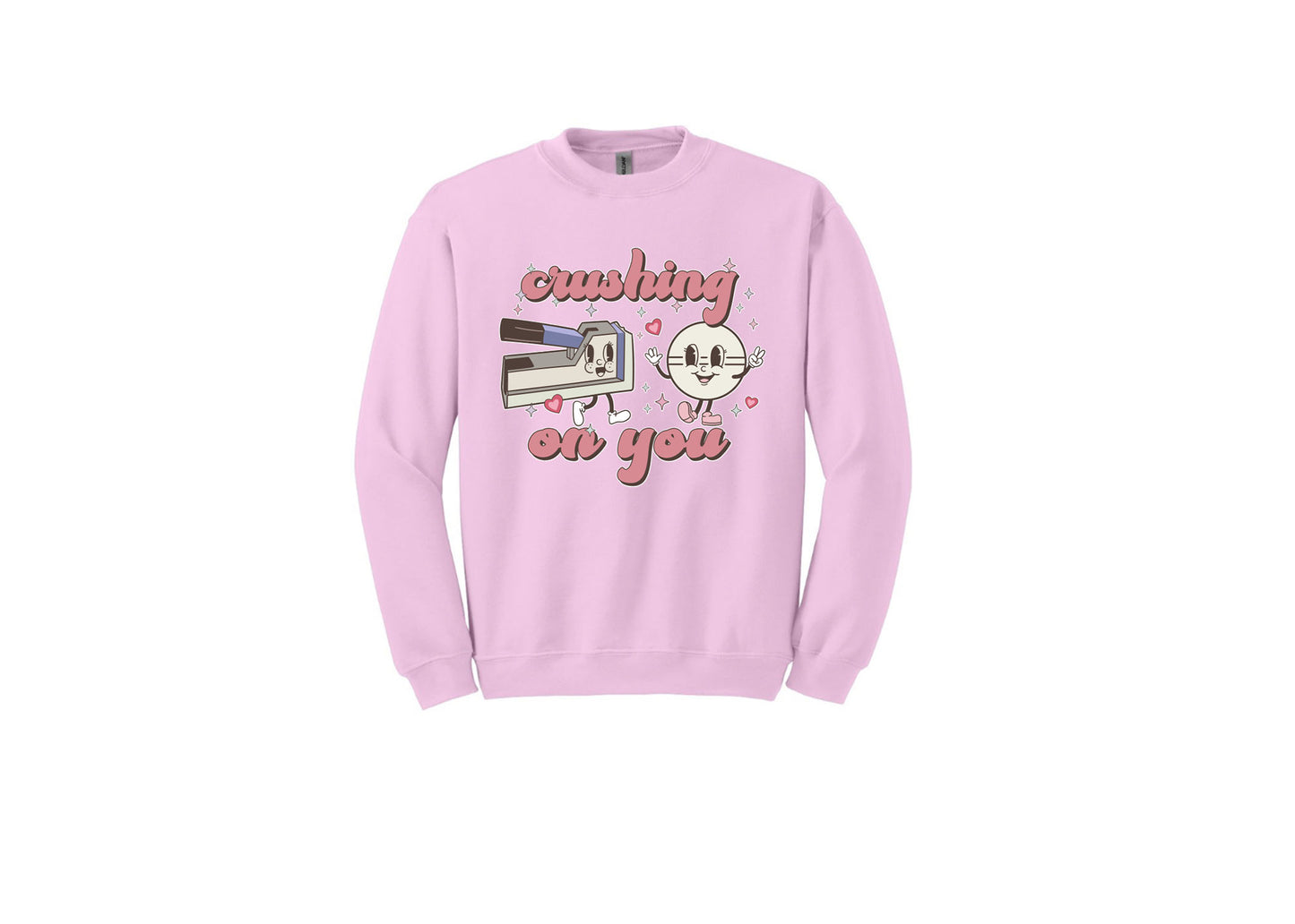 Crushing on U Unisex Shirts or Crew