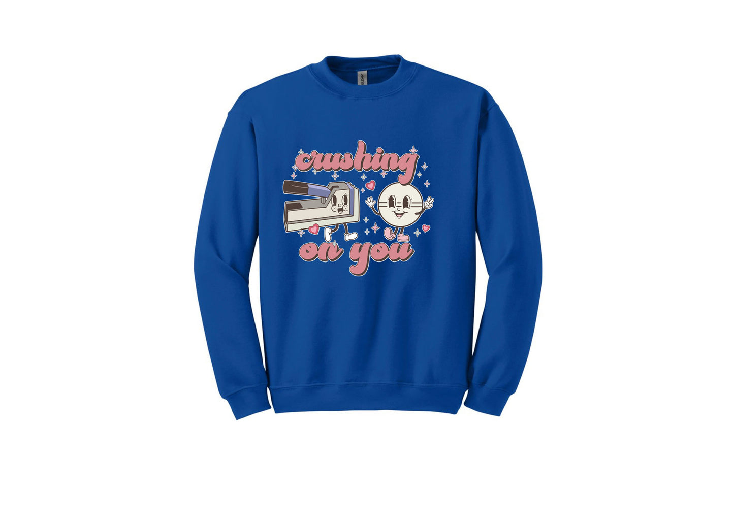 Crushing on U Unisex Shirts or Crew