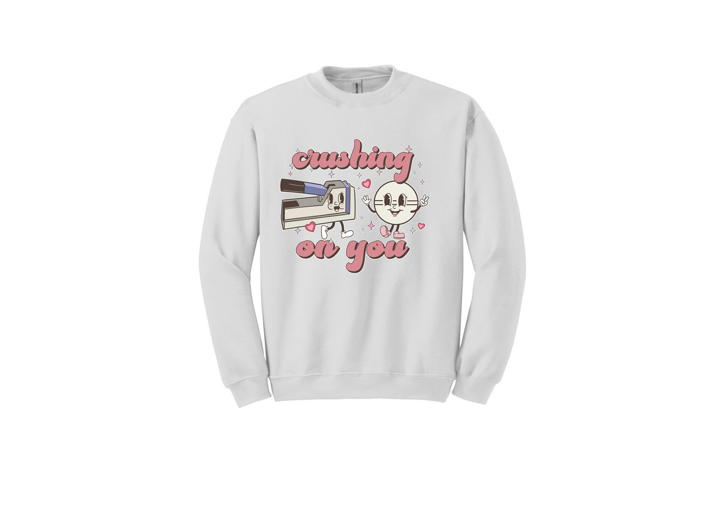 Crushing on U Unisex Shirts or Crew