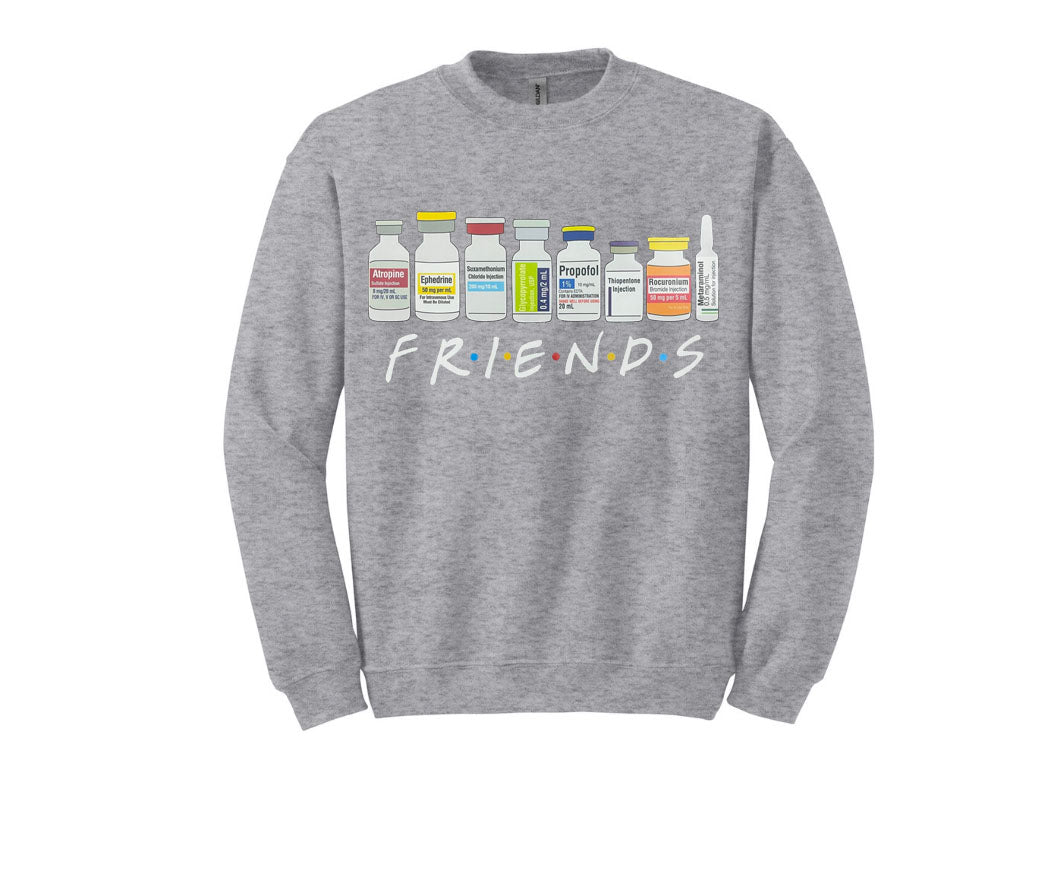 Friends Unisex Shirt or Crew