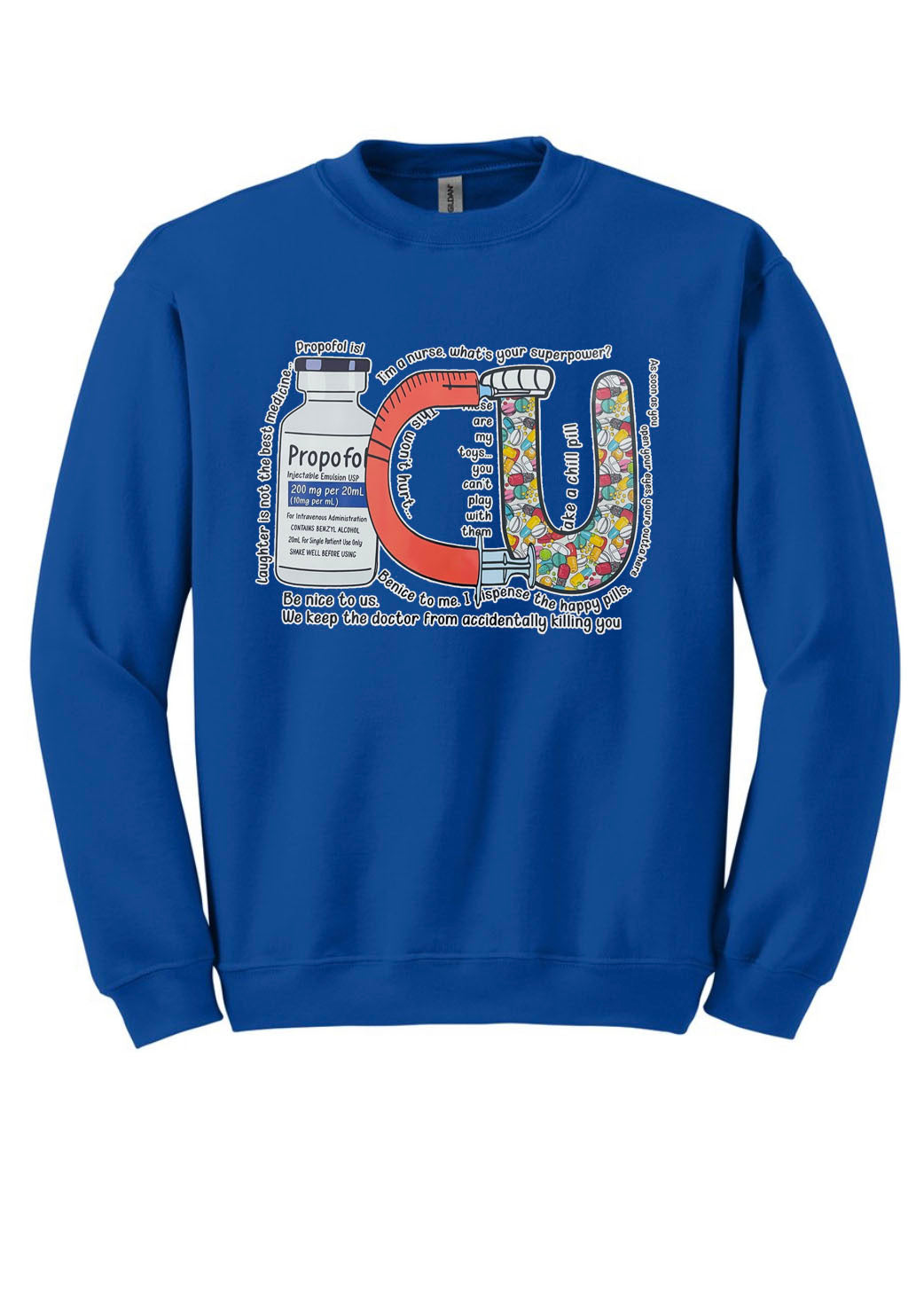 ICU Unisex Shirt or Crew