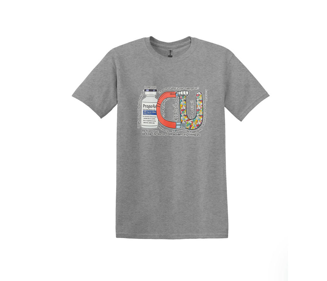 ICU Unisex Shirt or Crew