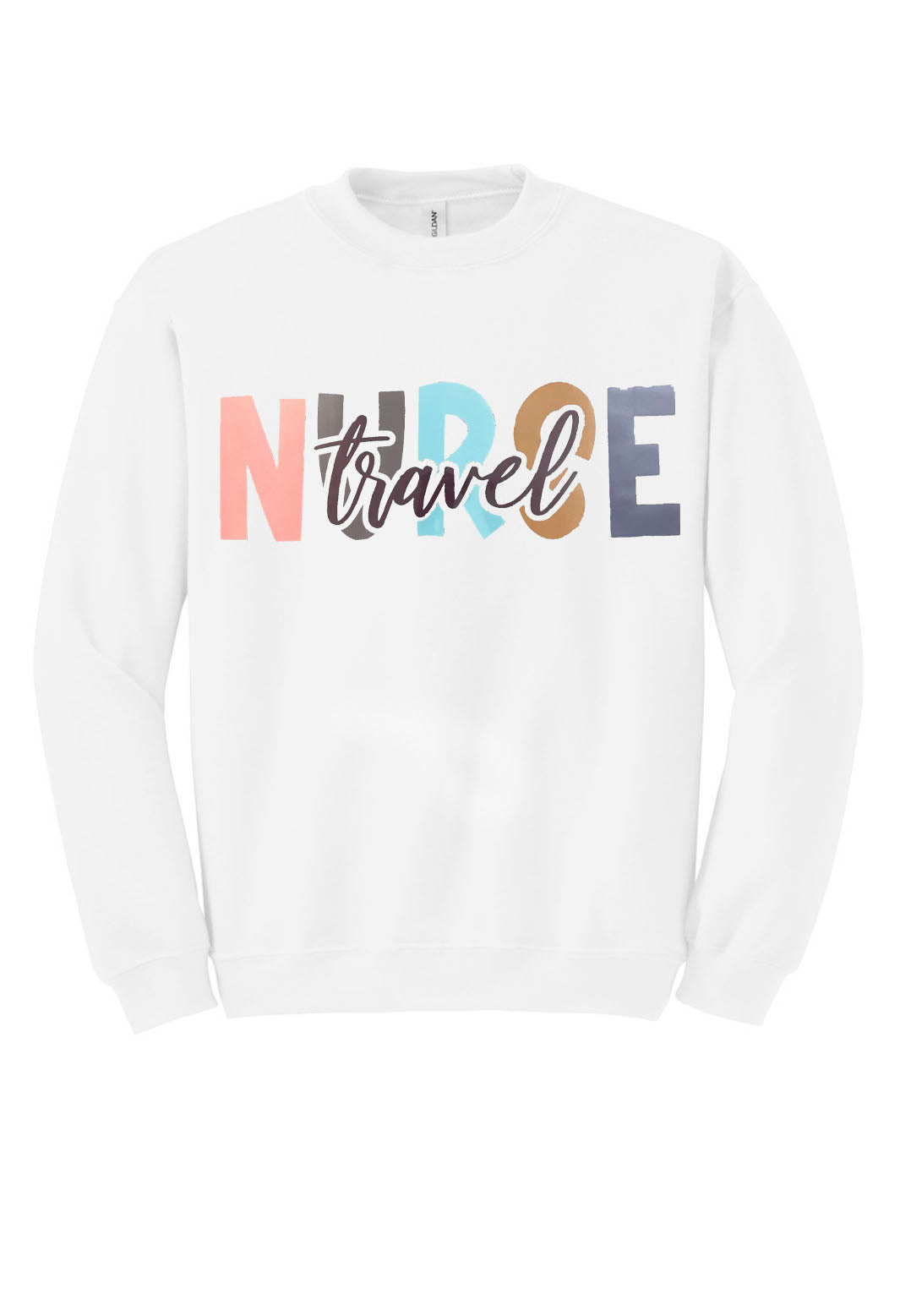 Travel Nurse Unisex Shirt or Crew