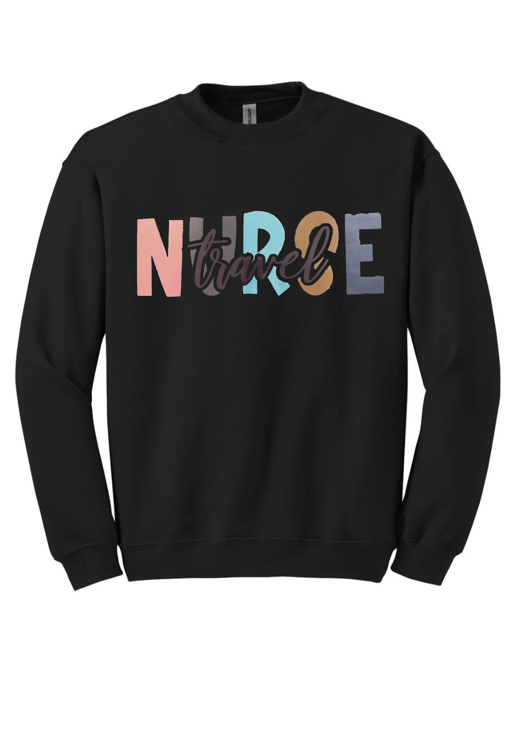 Travel Nurse Unisex Shirt or Crew