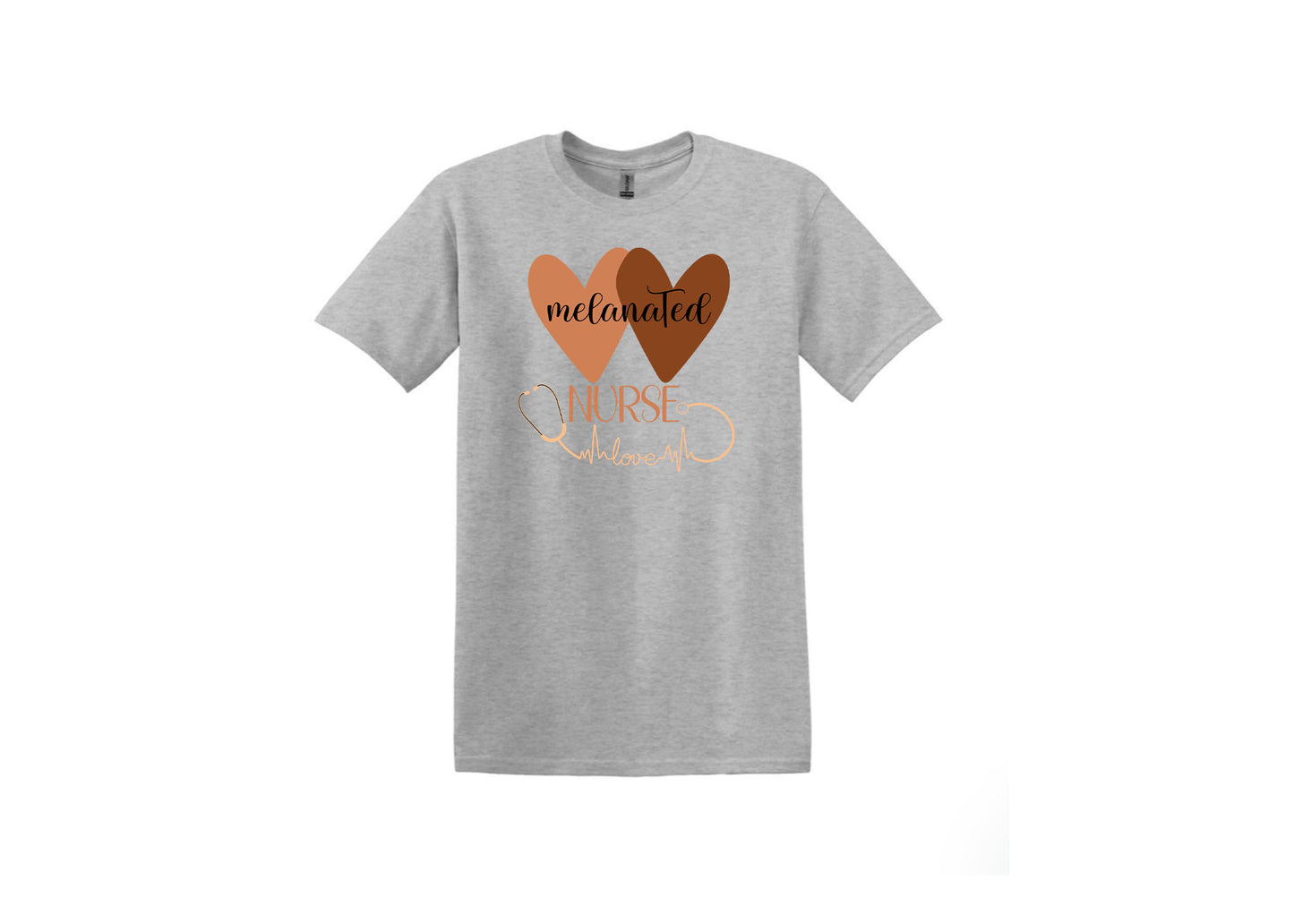 Melanated Nurse Unisex Shirt or Crew