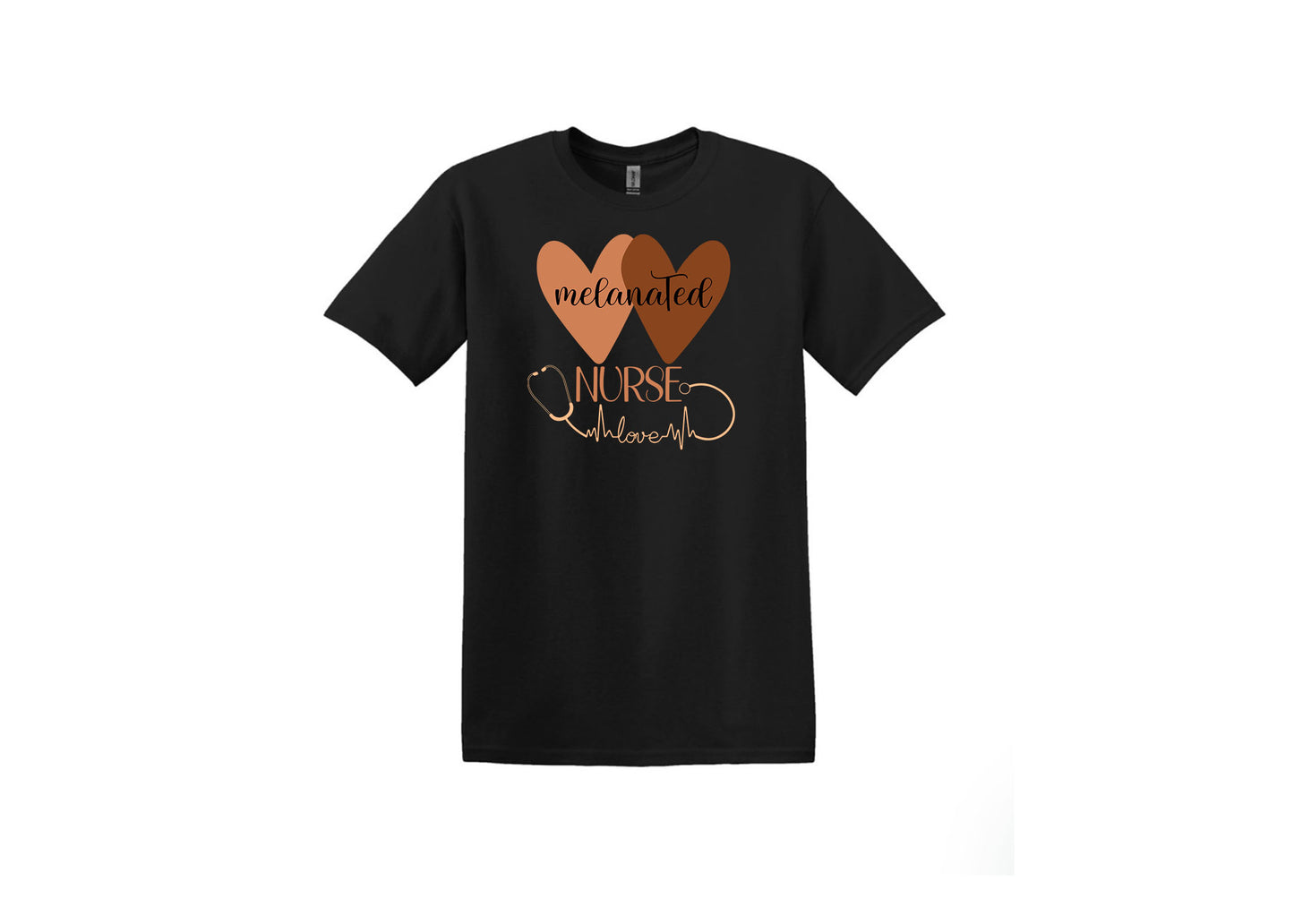 Melanated Nurse Unisex Shirt or Crew