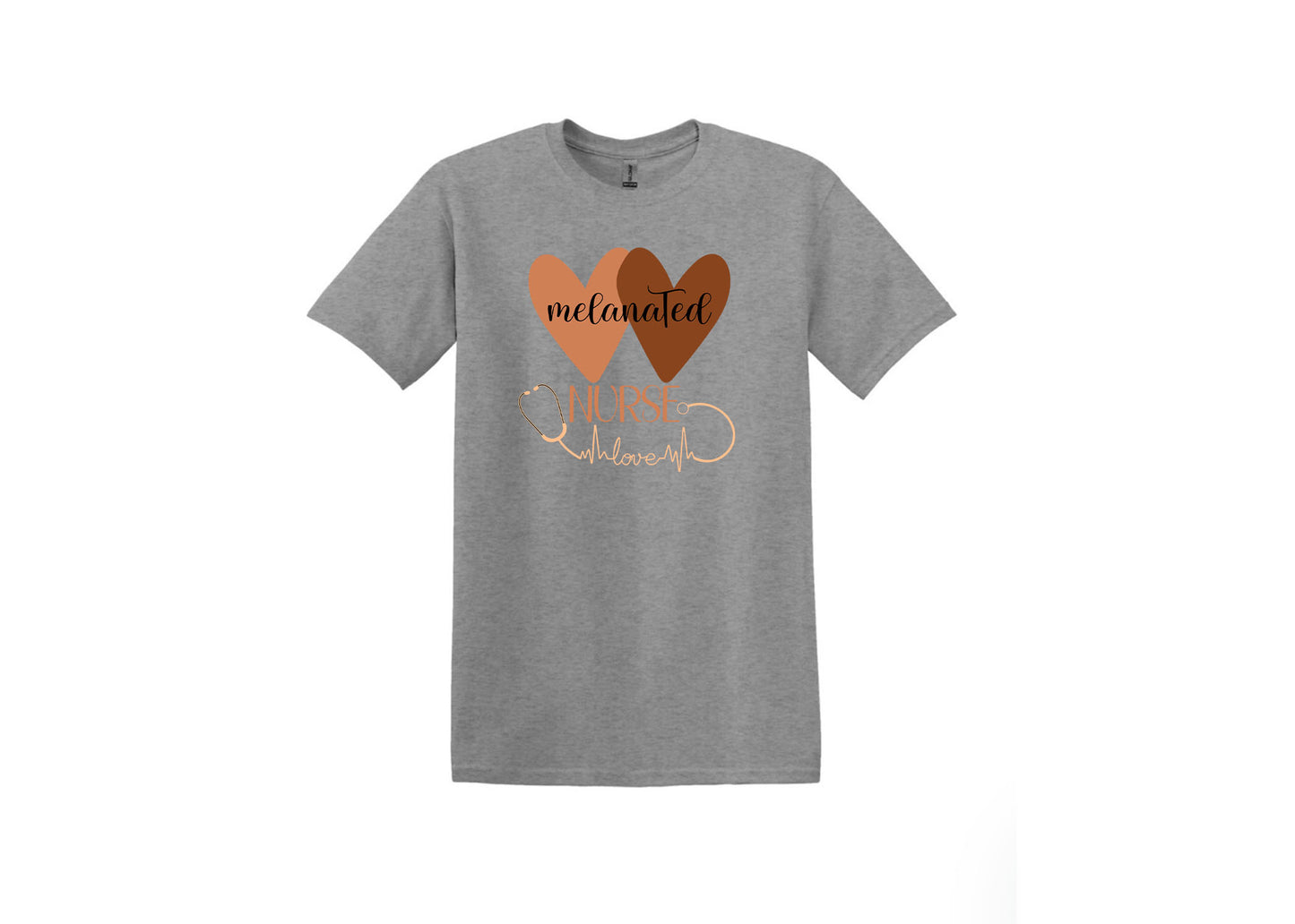 Melanated Nurse Unisex Shirt or Crew