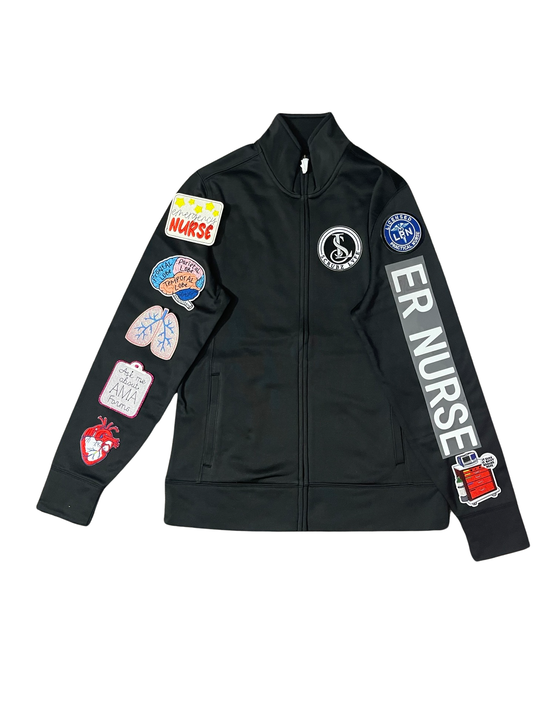 LPN/LVN ER Jacket #1 W/ Pink Lung