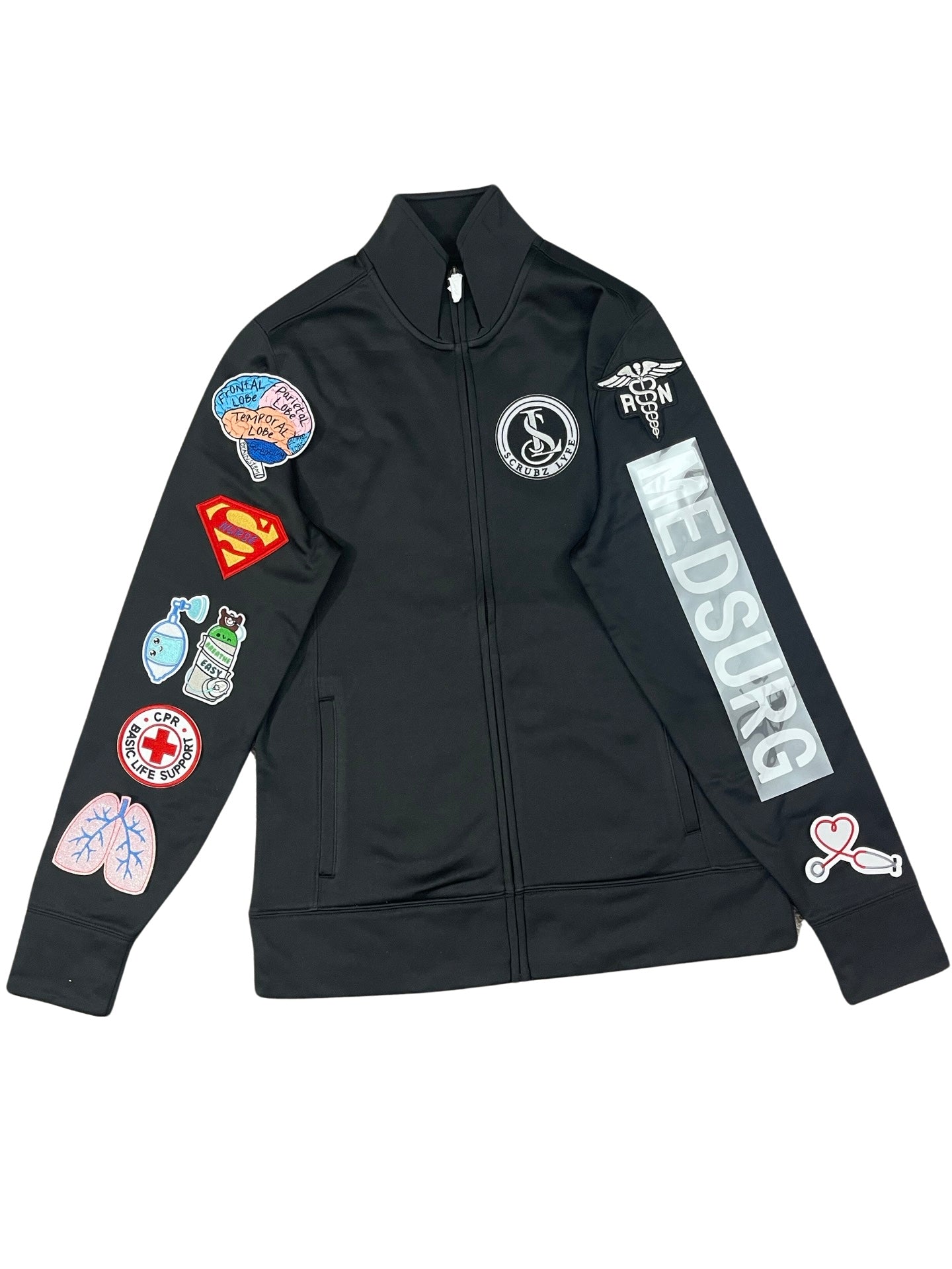 MED-SURG Jacket #2 W/Pink Lung