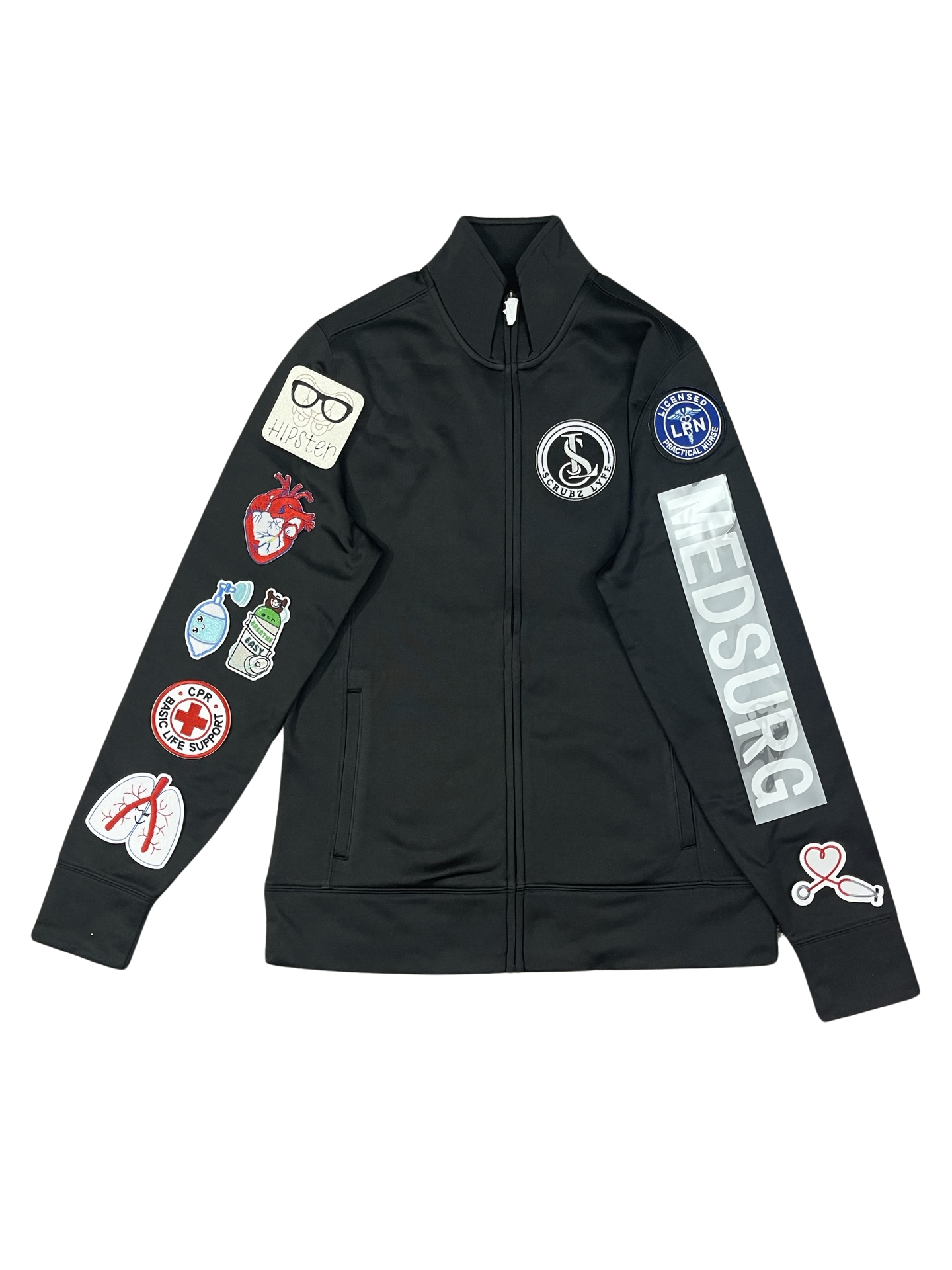 LPN/LVN MED-SURG Jacket #1 W/white Lung