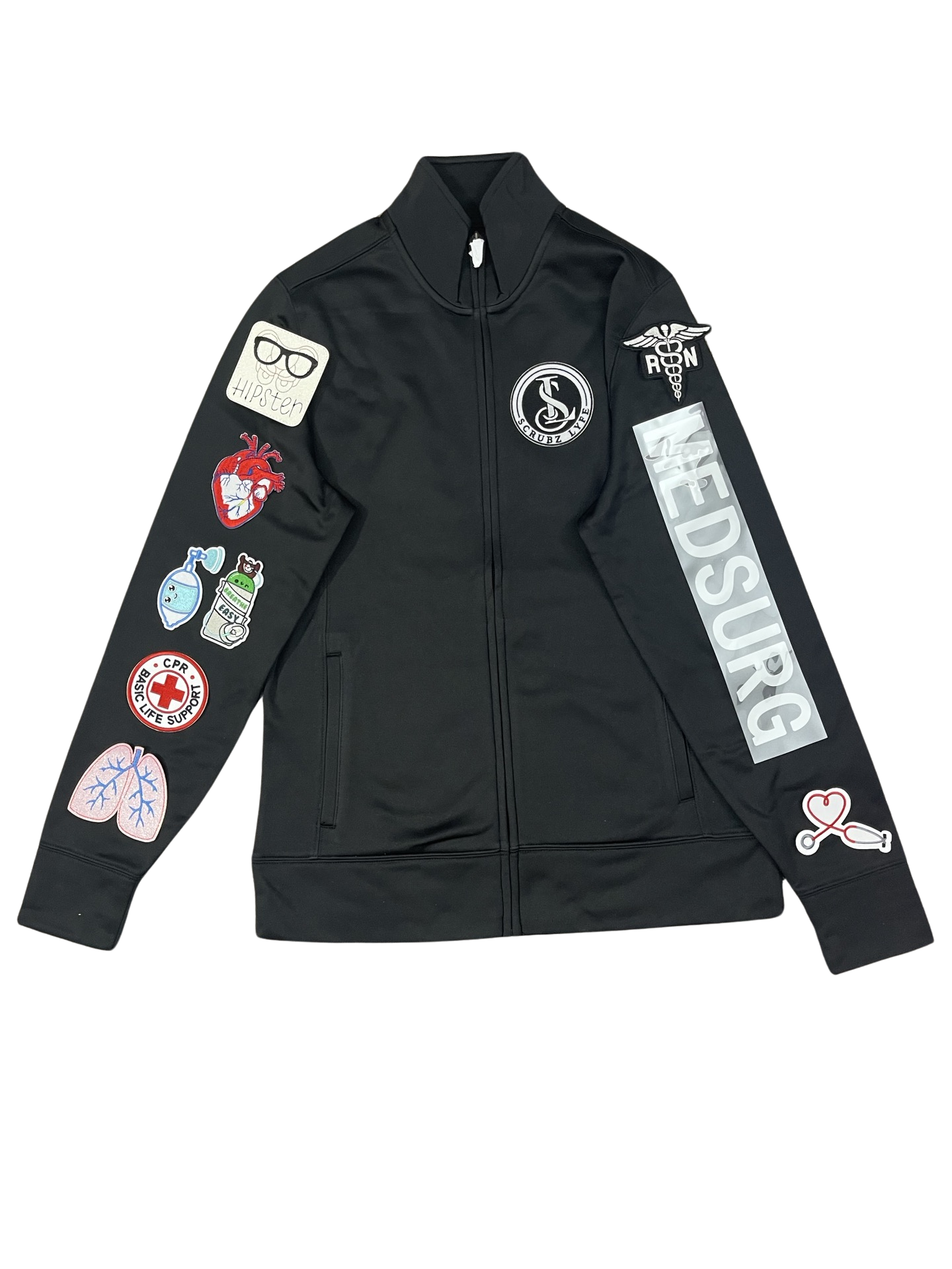 MED-SURG Jacket #1 W/Pink Lung