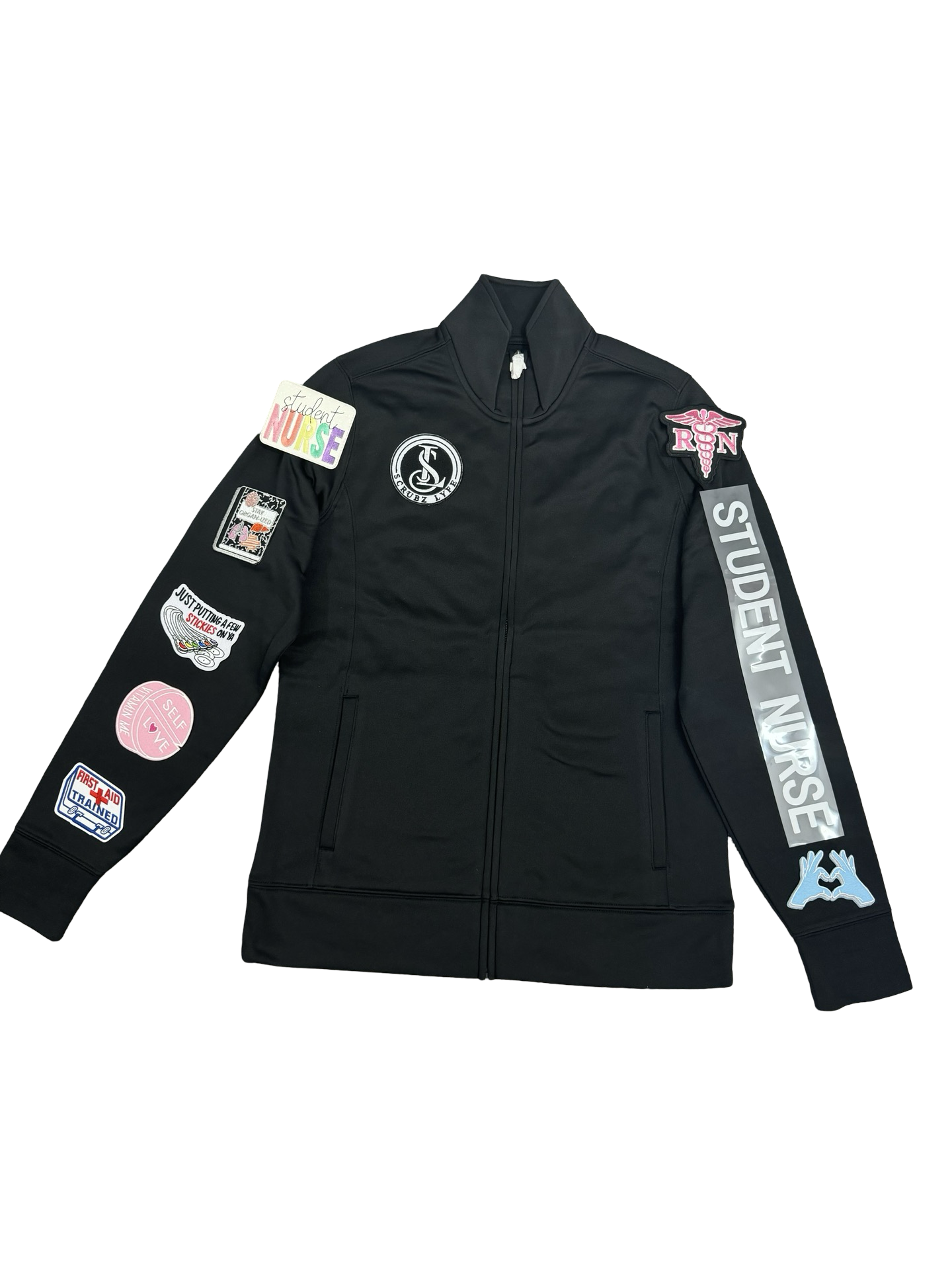 Student nurse Jacket #6 W/ Pink RN
