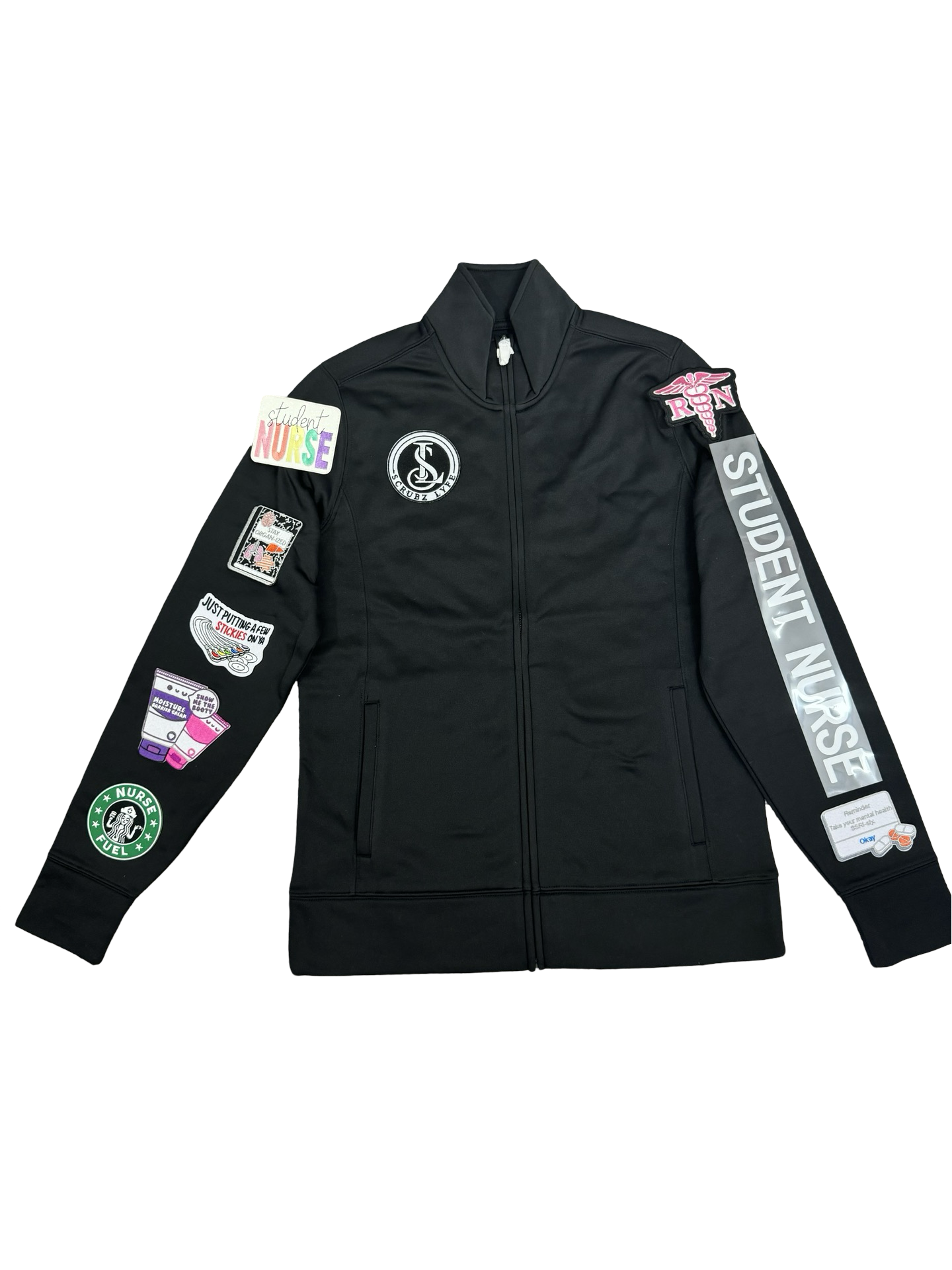 Student nurse Jacket #1 W/ Pink RN