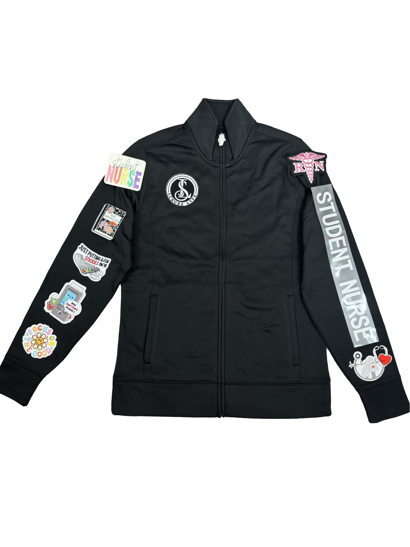 Student nurse Jacket #2 W/ Pink RN