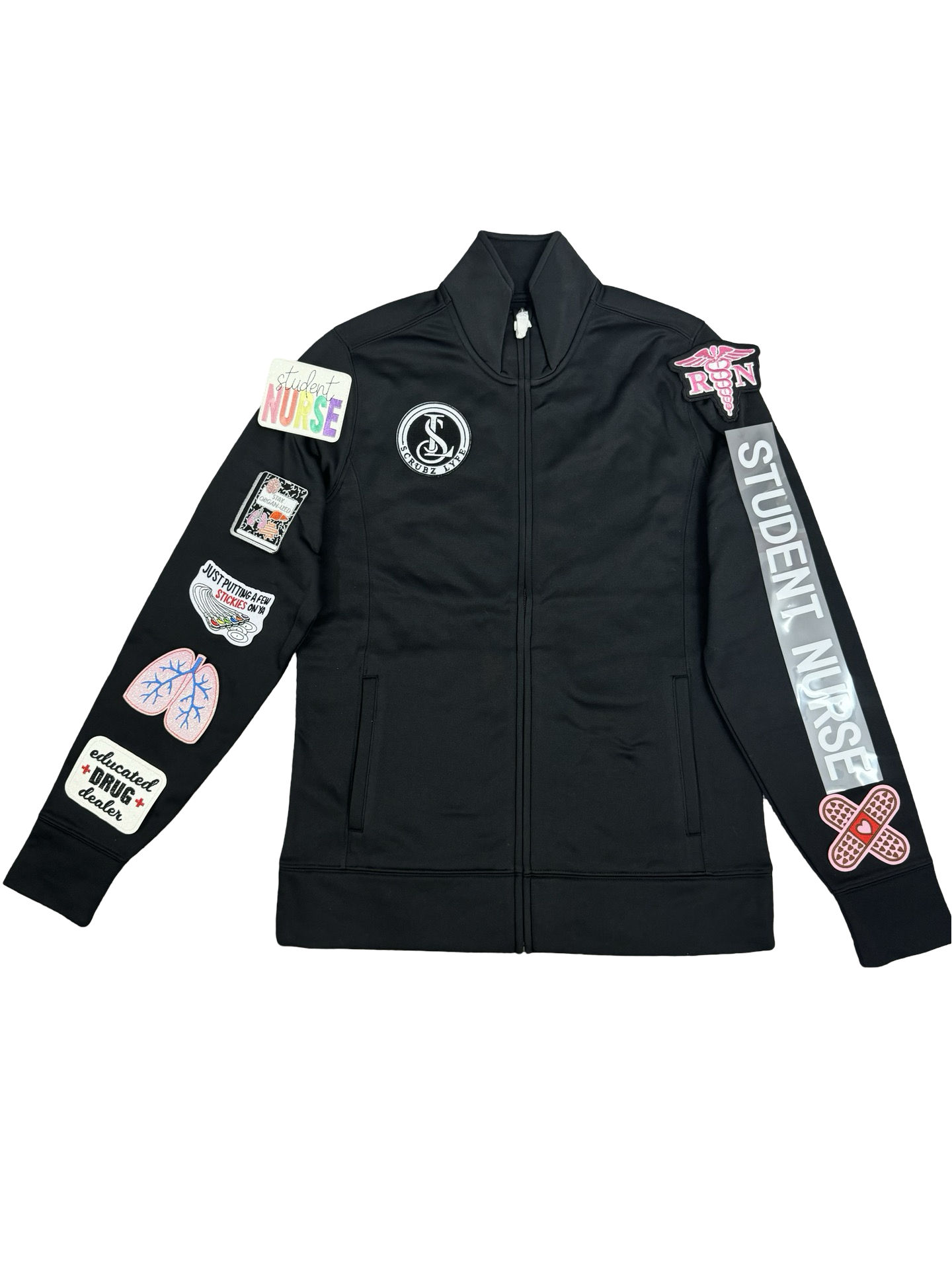 Student nurse Jacket #3 W/ Pink RN