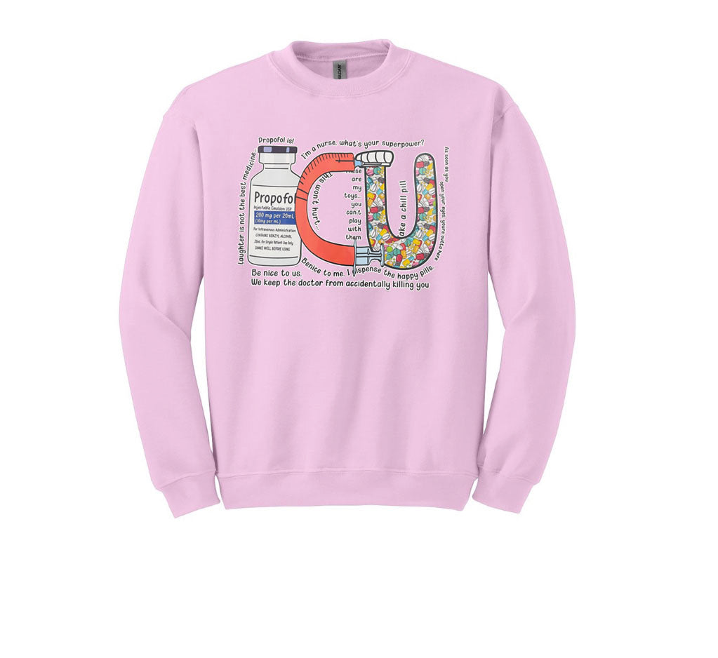 ICU Unisex Shirt or Crew