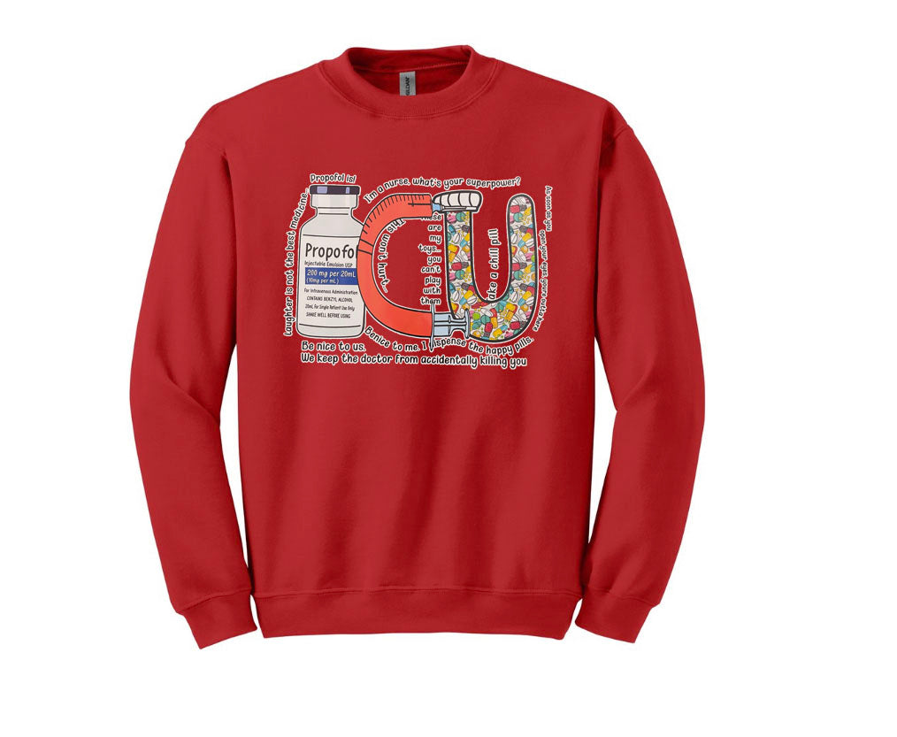 ICU Unisex Shirt or Crew