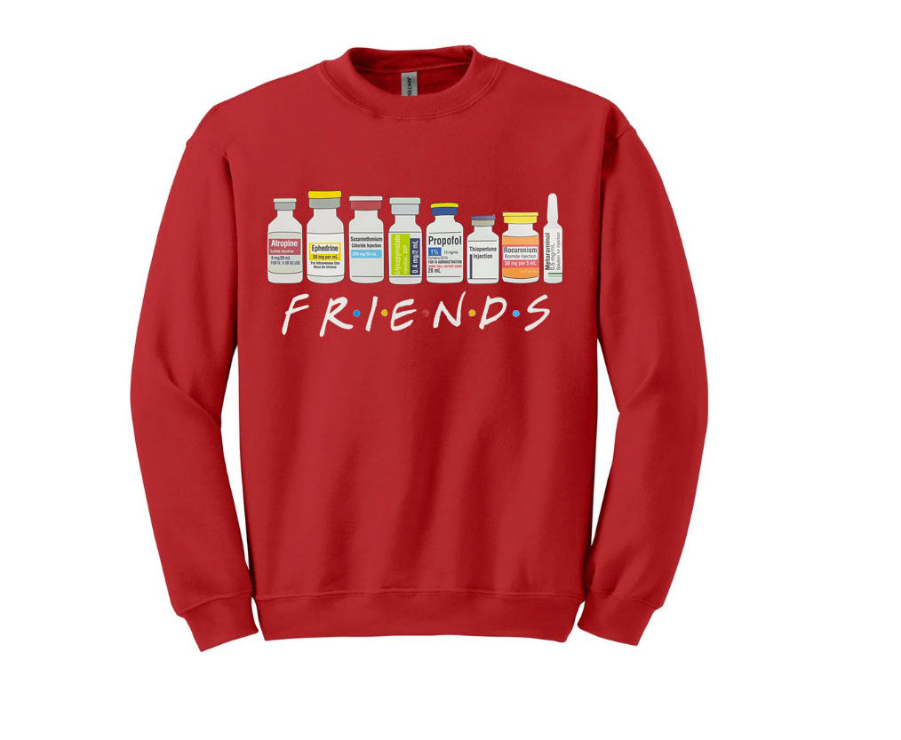 Friends Unisex Shirt or Crew