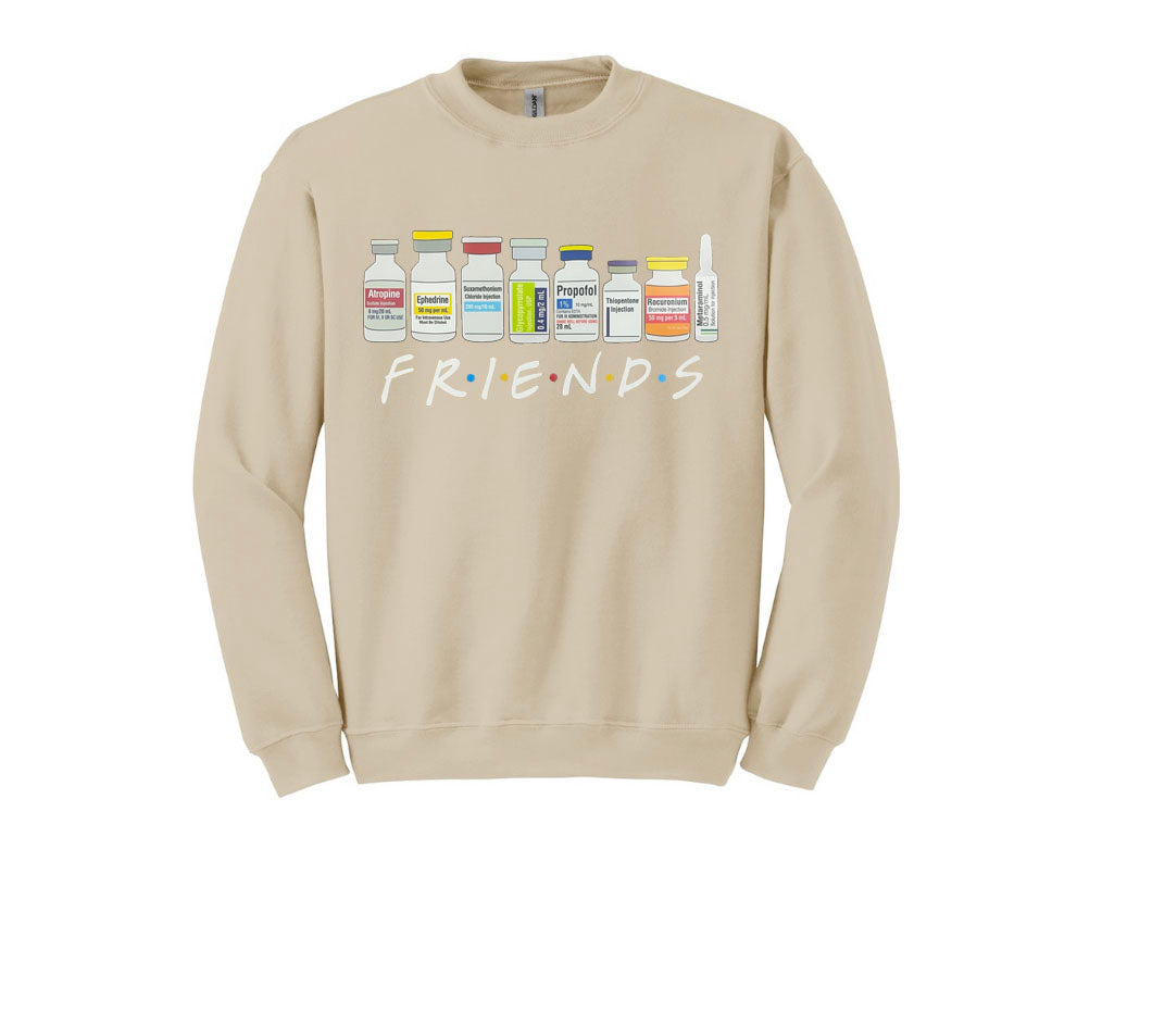 Friends Unisex Shirt or Crew