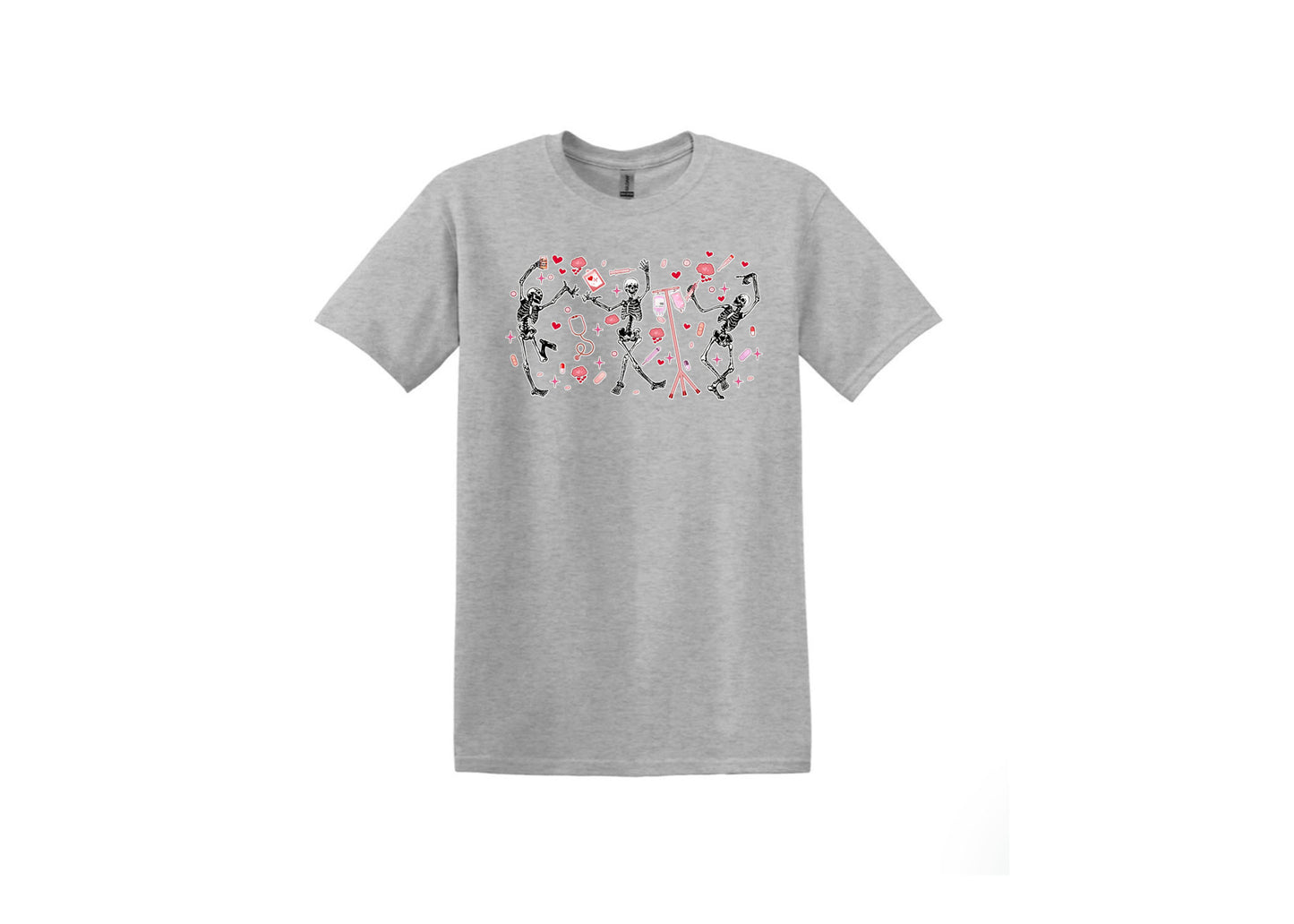 Skeleton Love Unisex Shirt or Crew