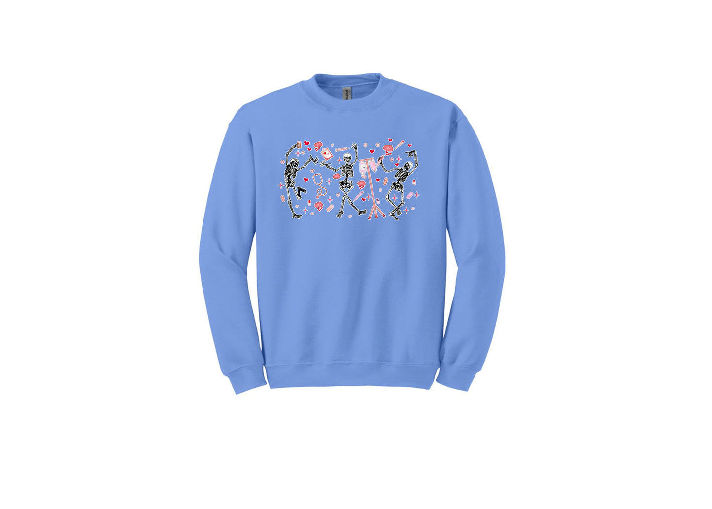 Skeleton Love Unisex Shirt or Crew