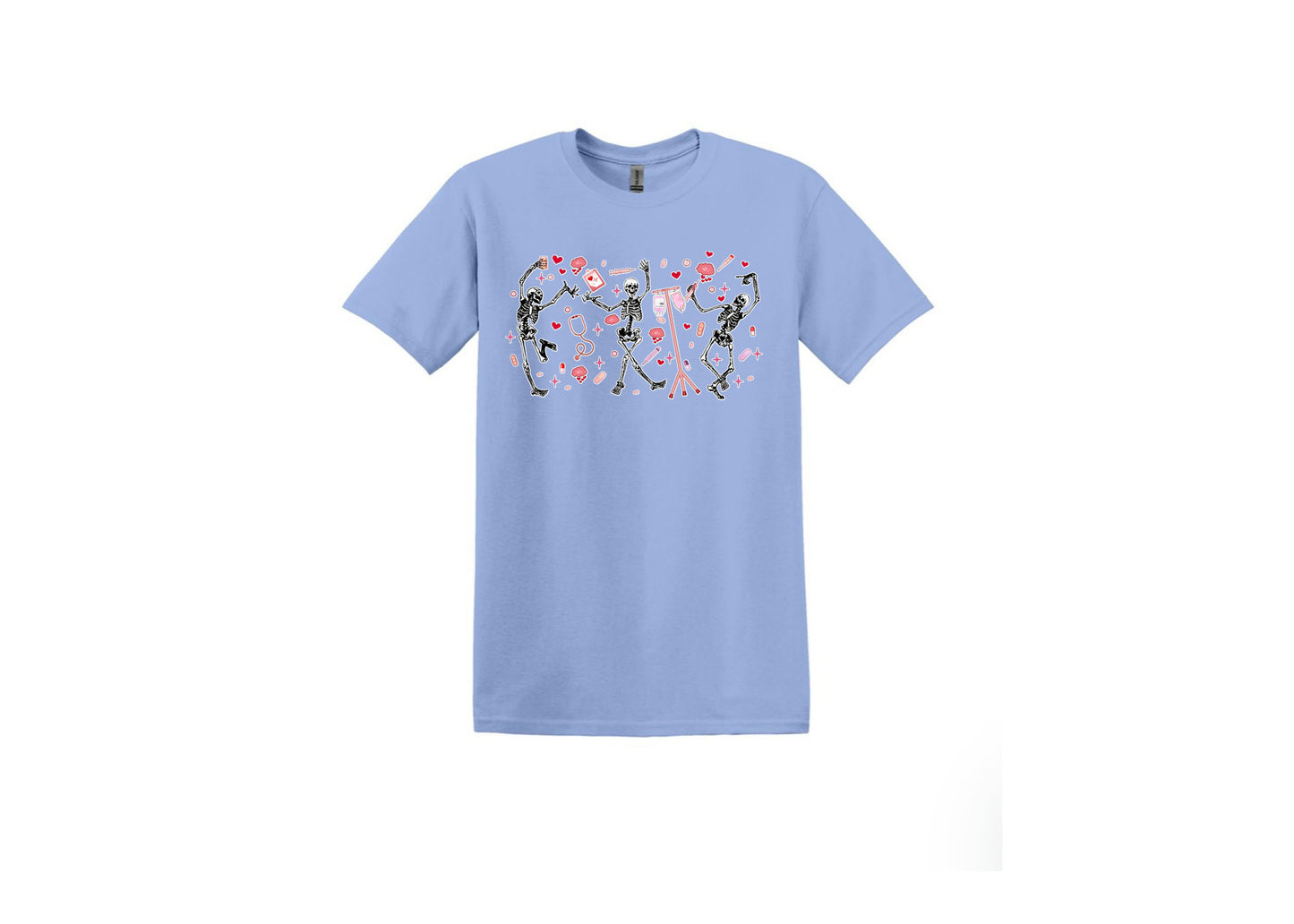 Skeleton Love Unisex Shirt or Crew