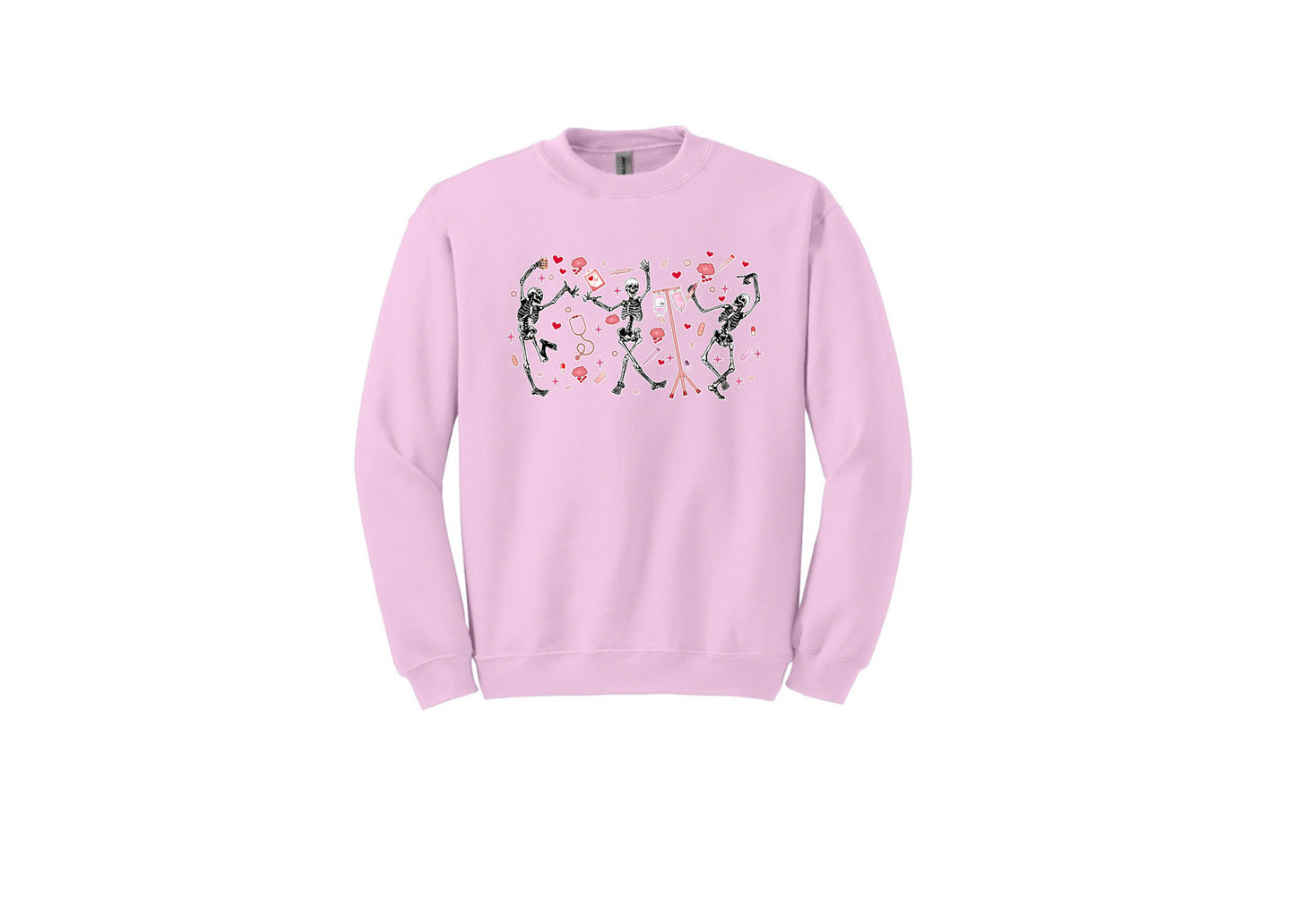 Skeleton Love Unisex Shirt or Crew