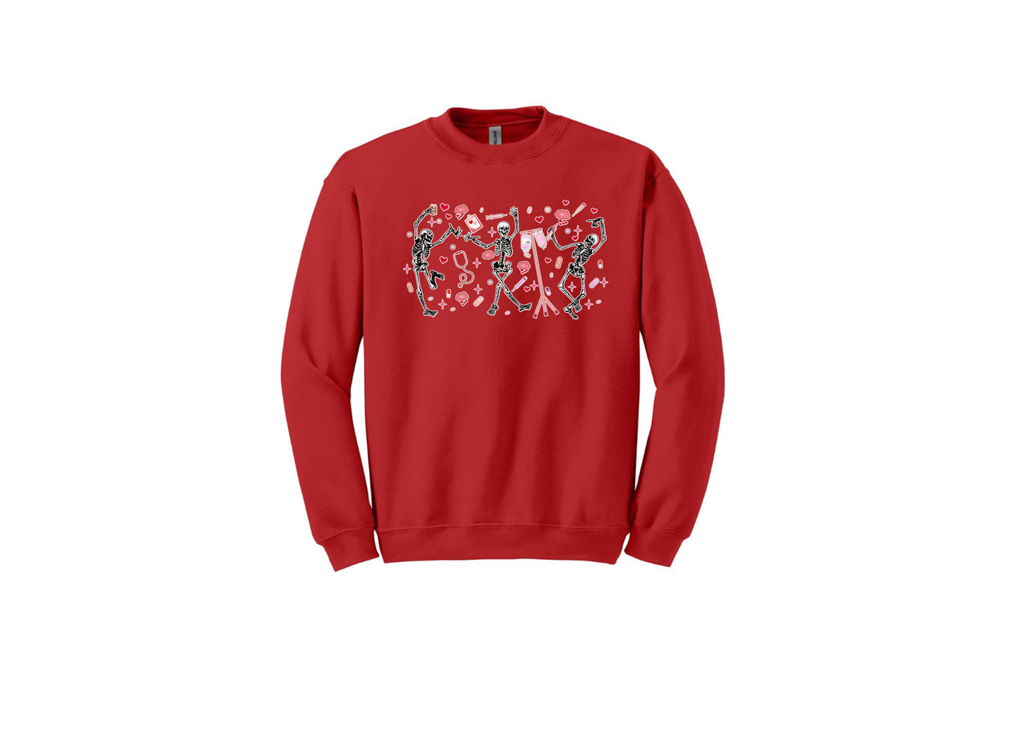 Skeleton Love Unisex Shirt or Crew