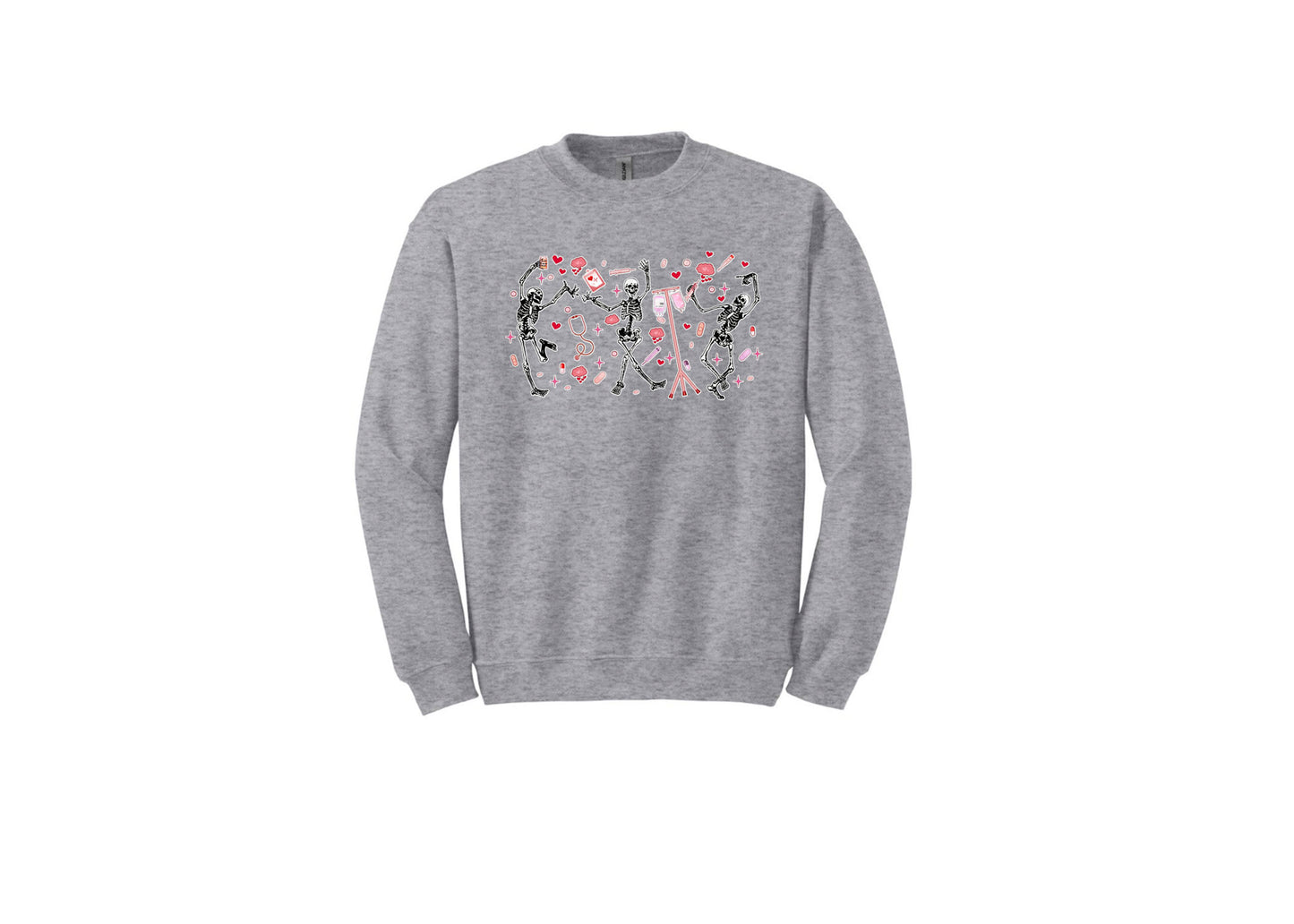 Skeleton Love Unisex Shirt or Crew