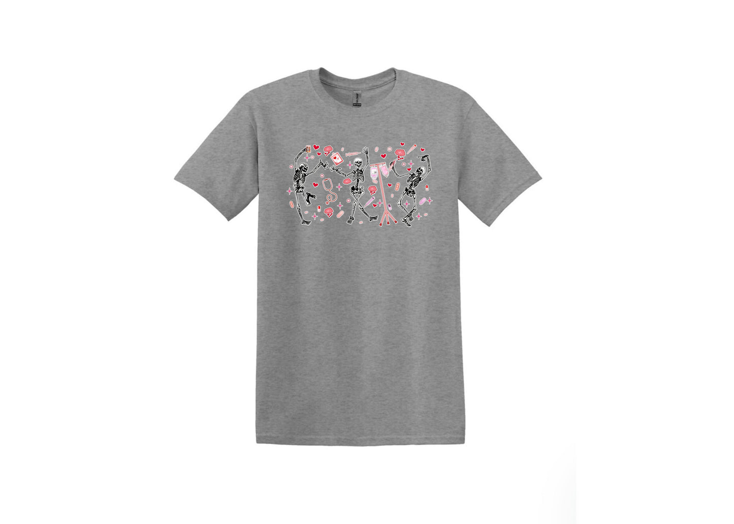 Skeleton Love Unisex Shirt or Crew