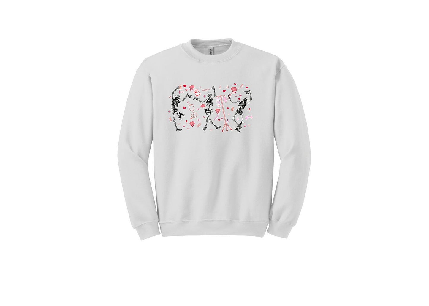 Skeleton Love Unisex Shirt or Crew