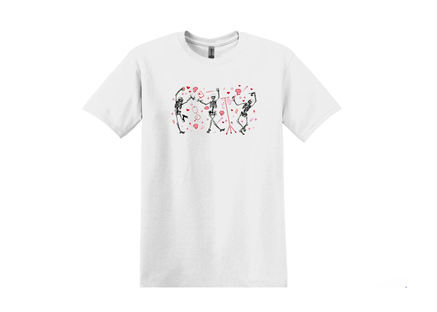 Skeleton Love Unisex Shirt or Crew