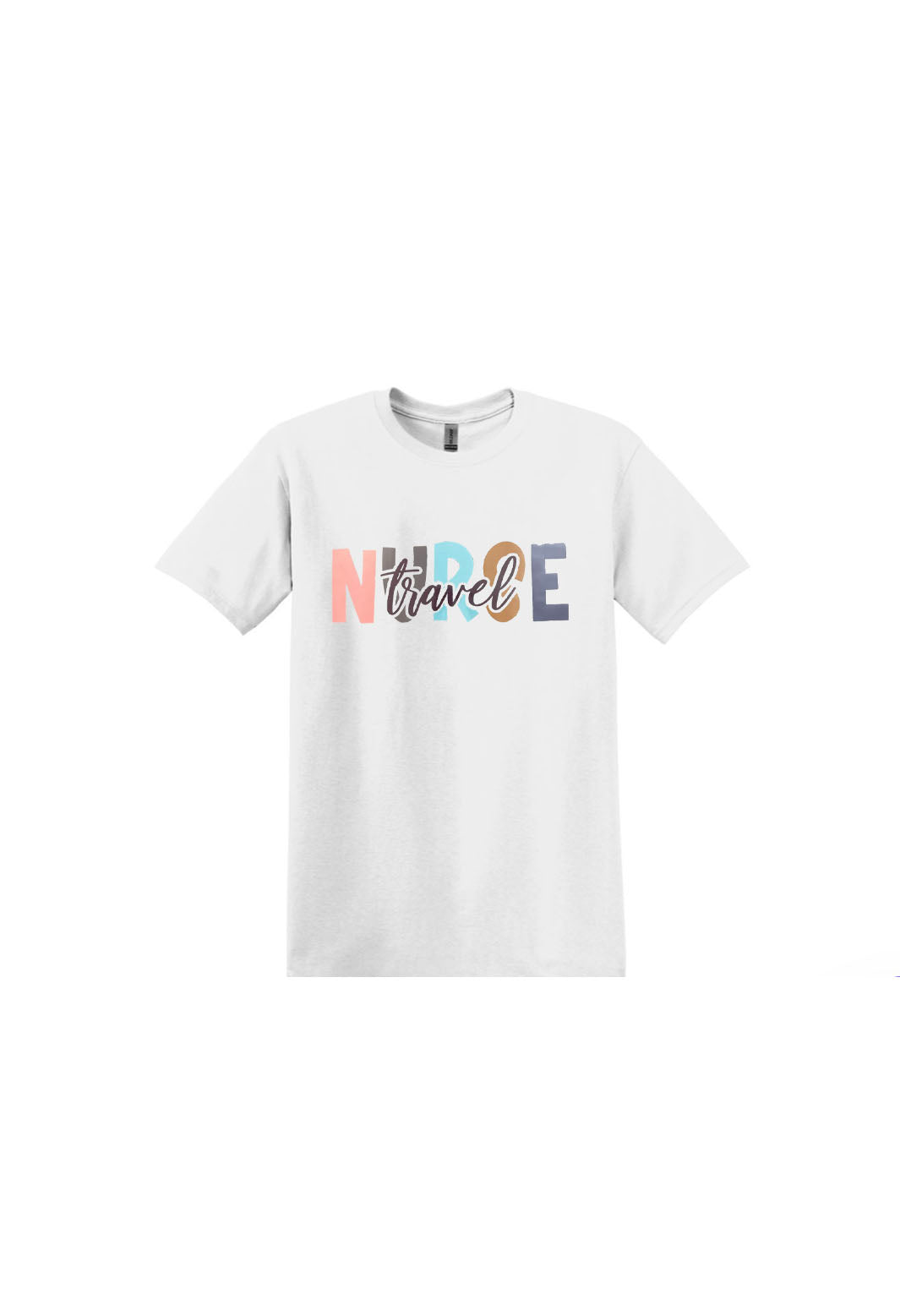 Travel Nurse Unisex Shirt or Crew