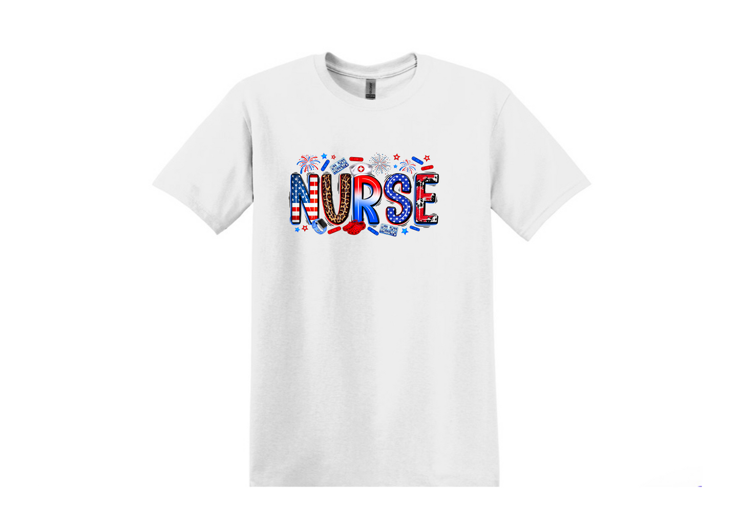 Nurse 4th July fireworks