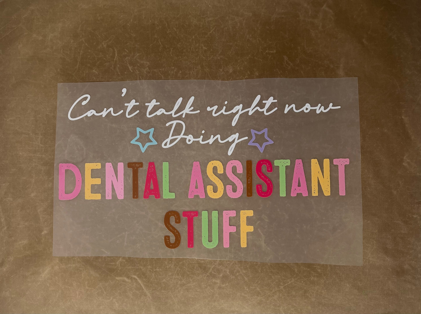 T-299 Dental Assistant Stuff