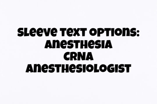 Anesthesia/ CRNA Jacket Stye#3