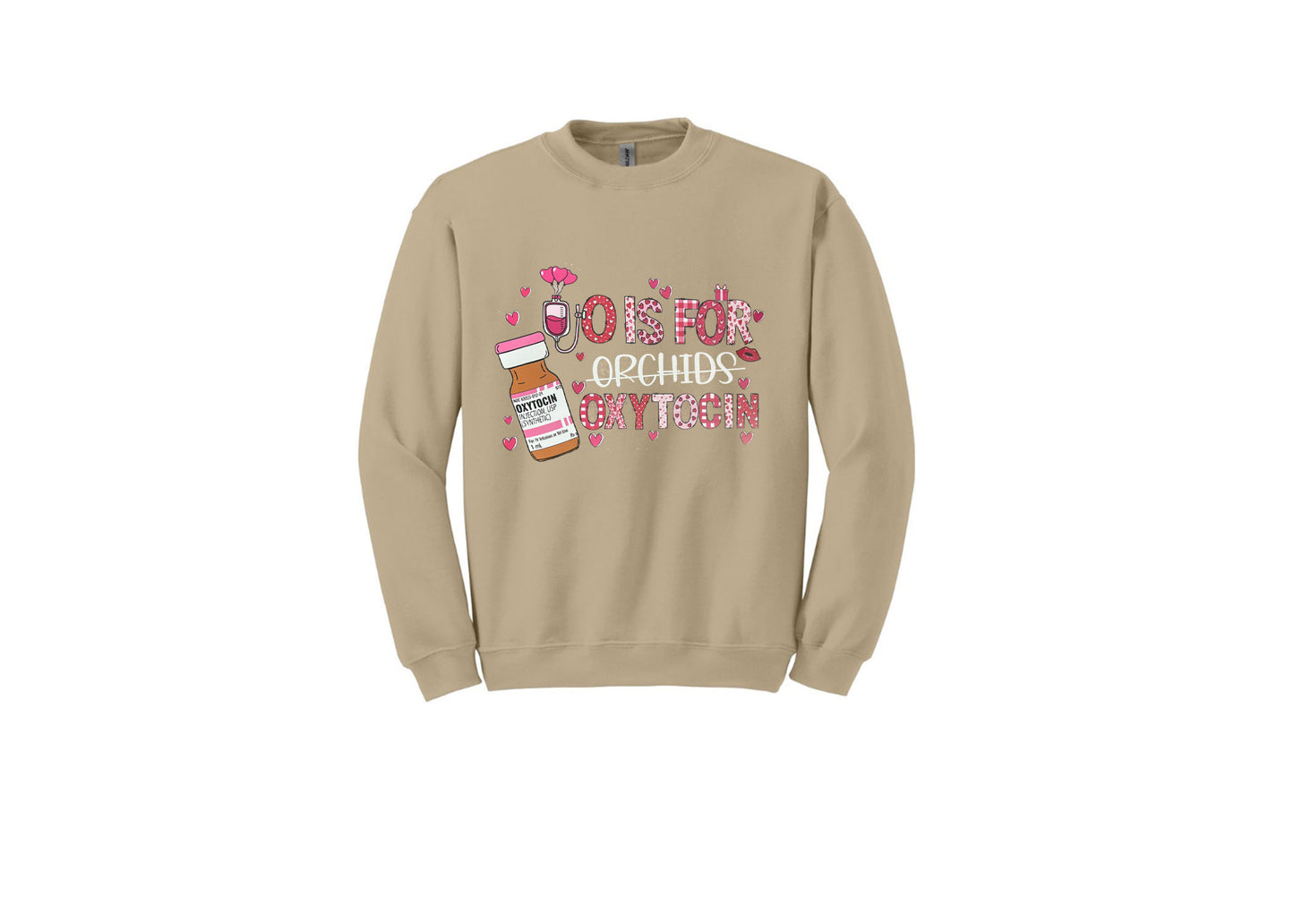 O is For Oxytocin Unisex Shirt or Crew