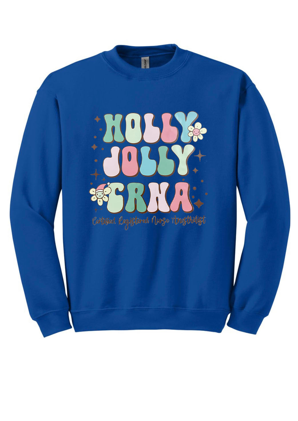 Holly Jolly CRNA Unisex Shirt or Crew