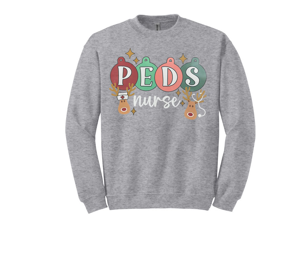 Peds Xmas Unisex Shirt or Crew