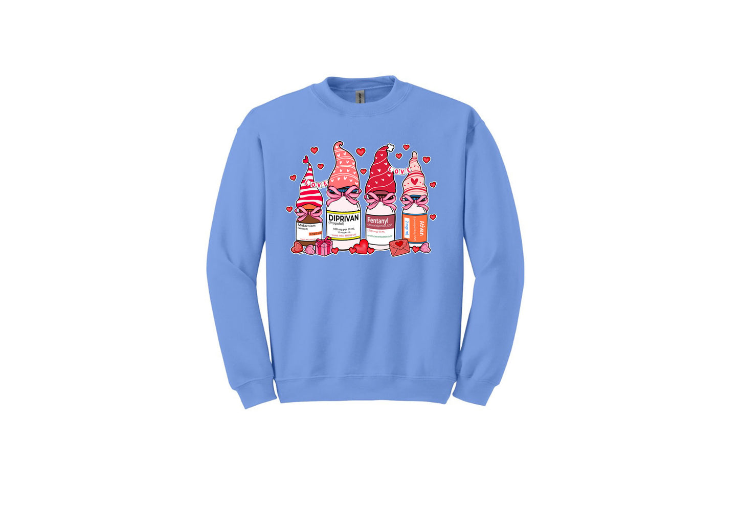 Valentines Unisex or crew