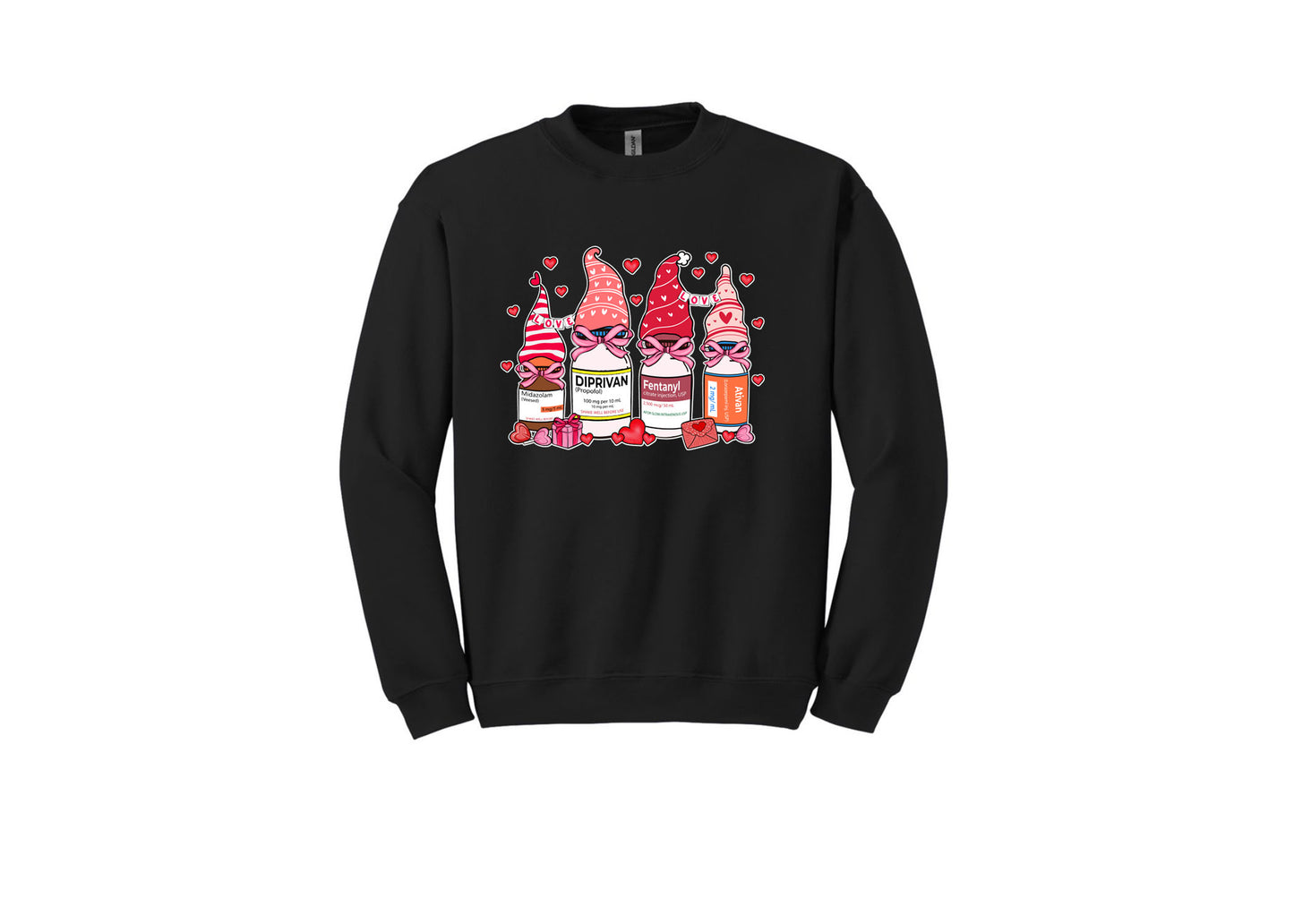 Valentines Unisex or crew